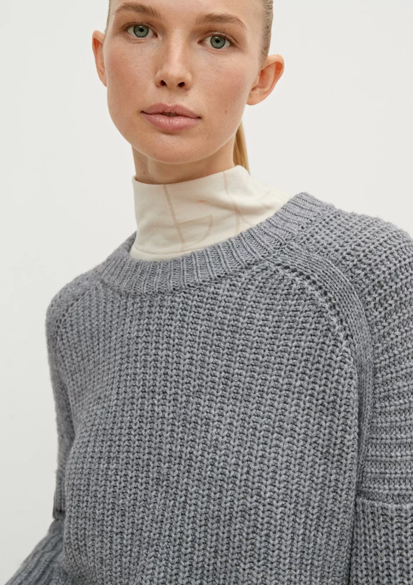 Shop Comma Strickpullover Mit Uberschnittener Schulter