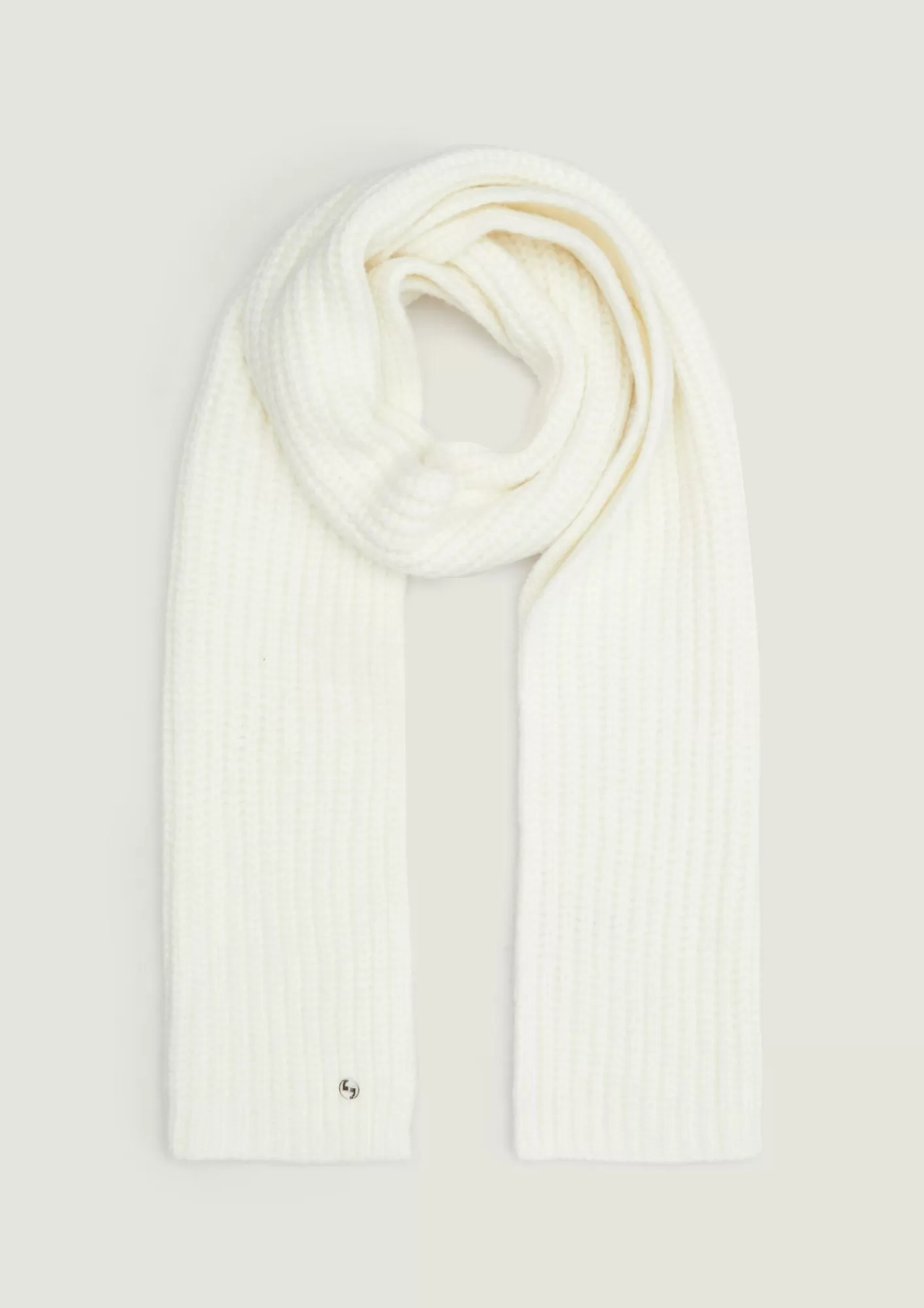 Outlet Comma Strickschal Mit Rippbundchen