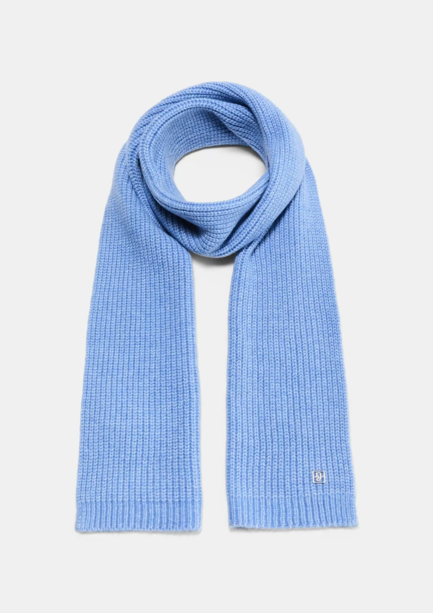 Hot Comma Strickschal Mit Rippstruktur