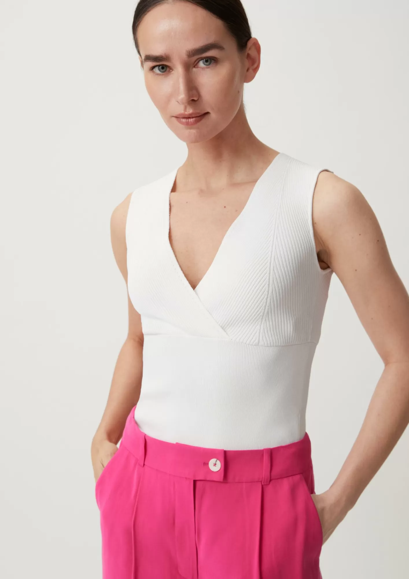 Cheap Comma Stricktop Aus Viskosemix