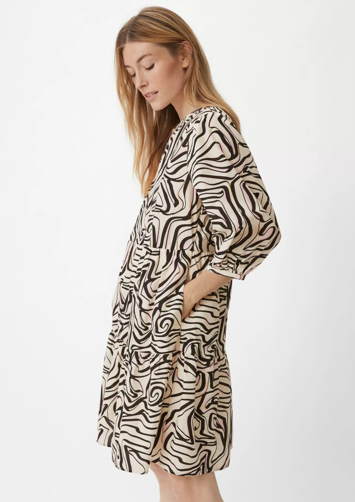Fashion Comma Stufenkleid Mit Taschen
