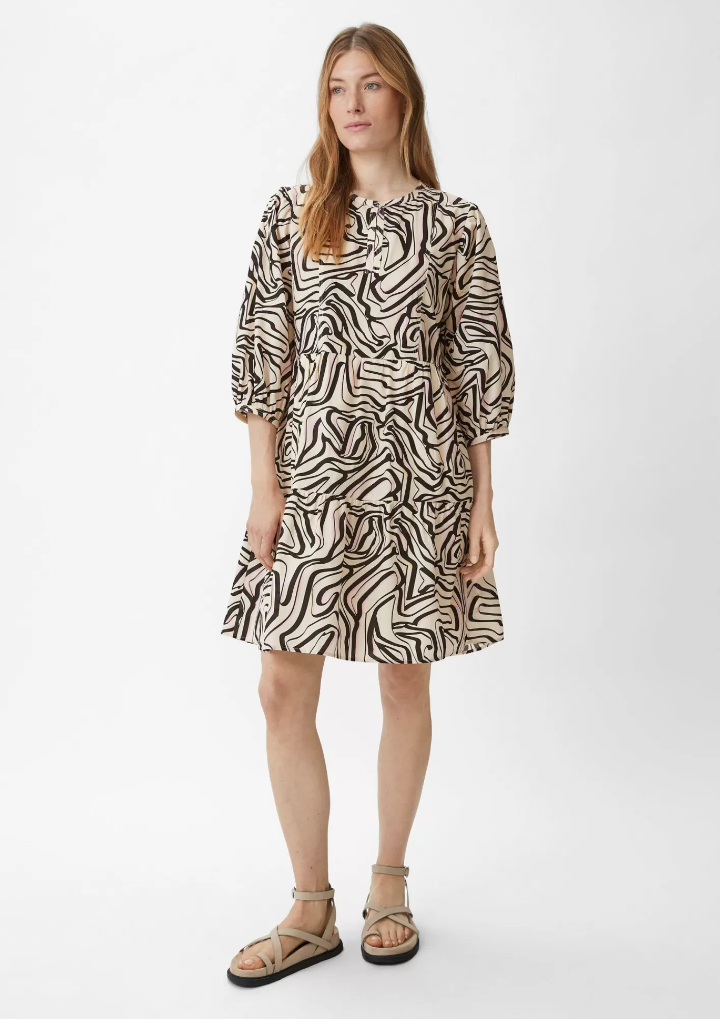 Fashion Comma Stufenkleid Mit Taschen
