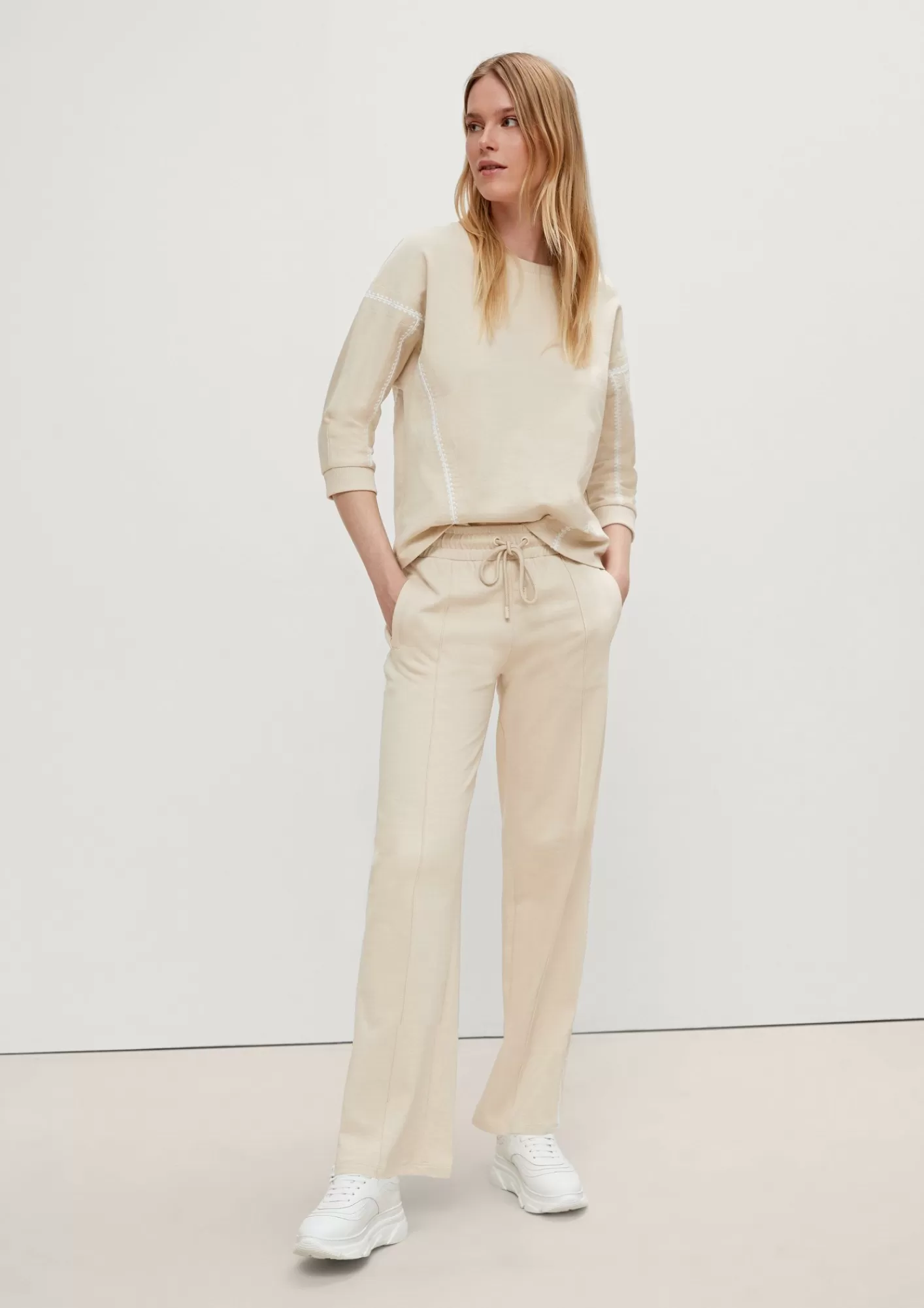Cheap Comma Sweater Mit Stickdetails