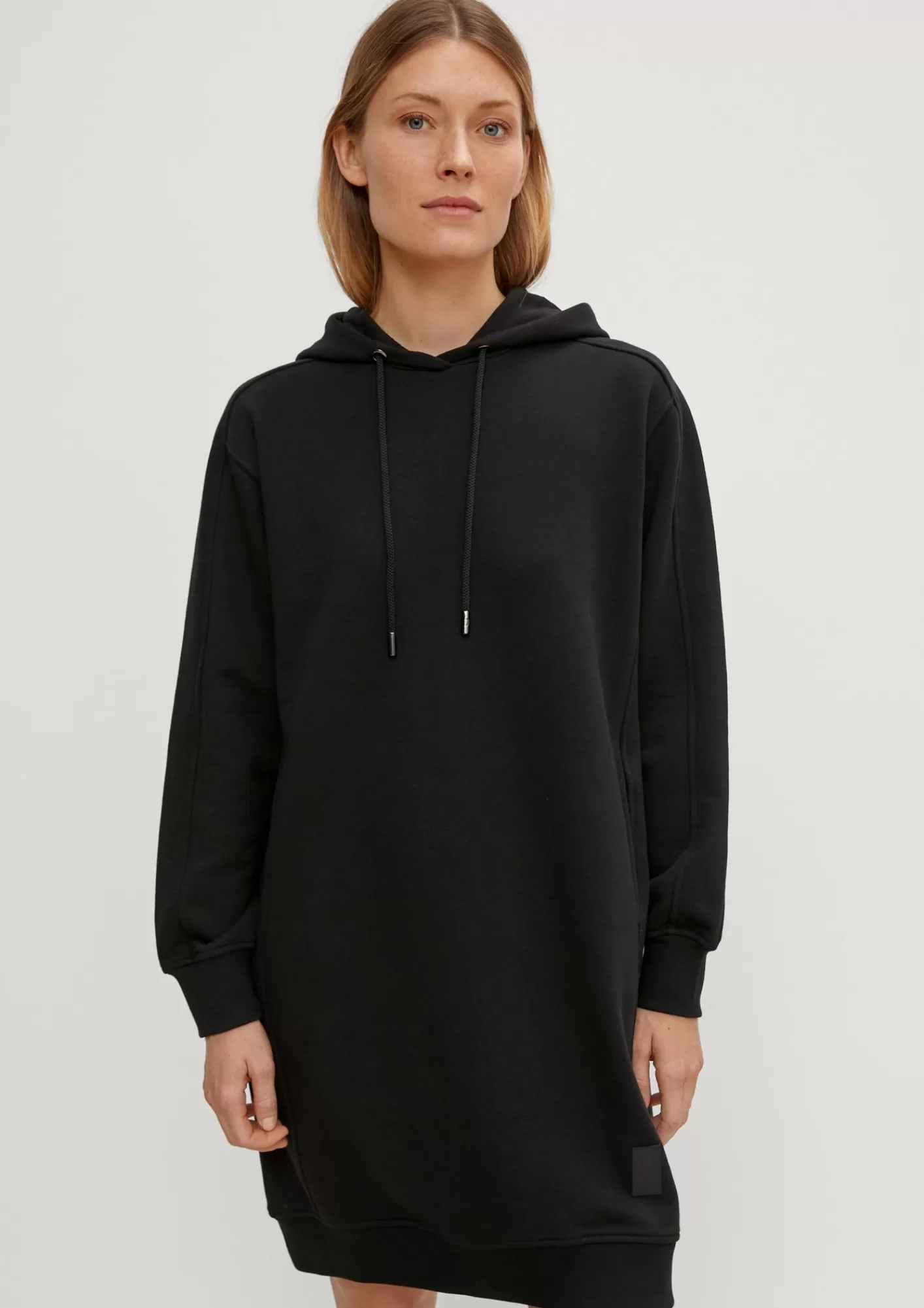 Best Comma Sweatkleid Aus Baumwollmix