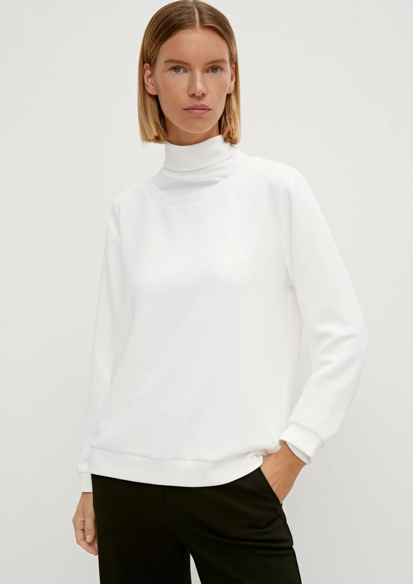 Shop Comma Sweatshirt Aus Modalmix