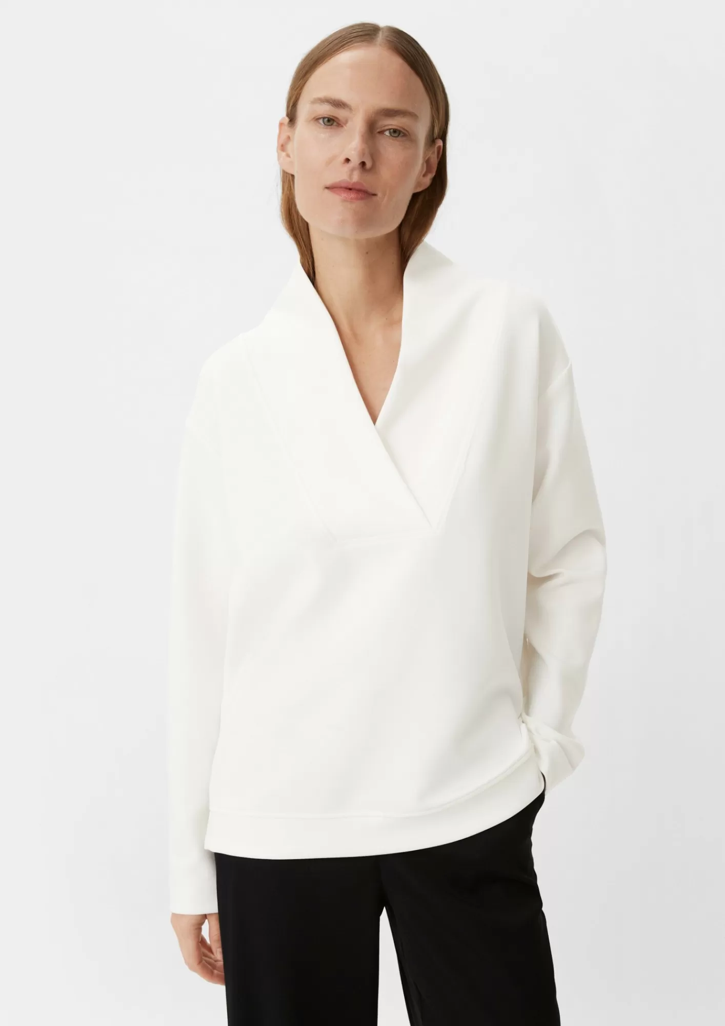 Store Comma Sweatshirt Aus Modalmix