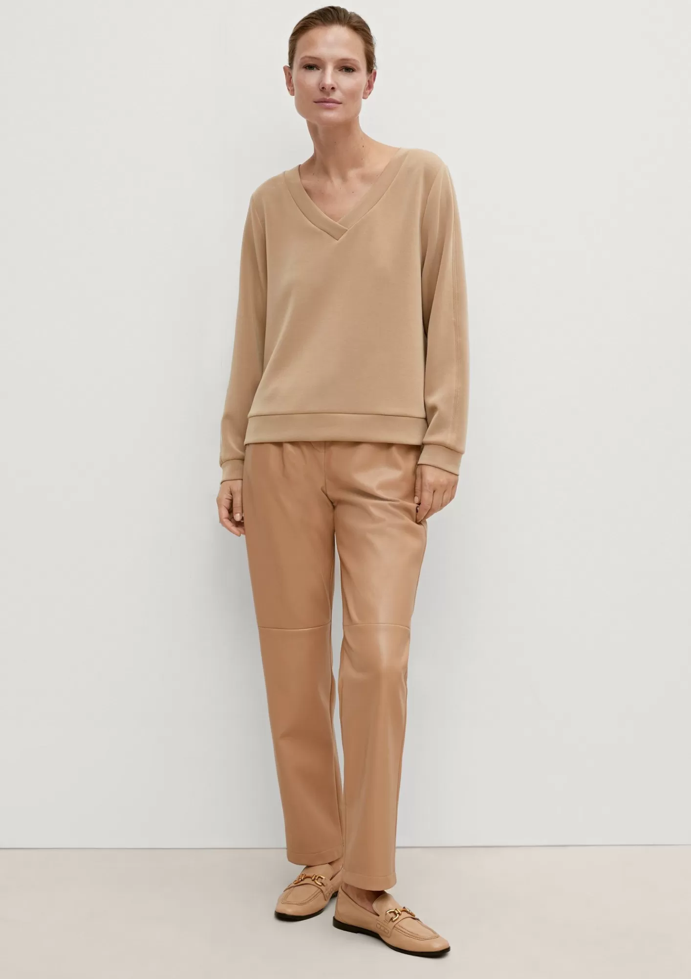 Cheap Comma Sweatshirt Aus Modalmix