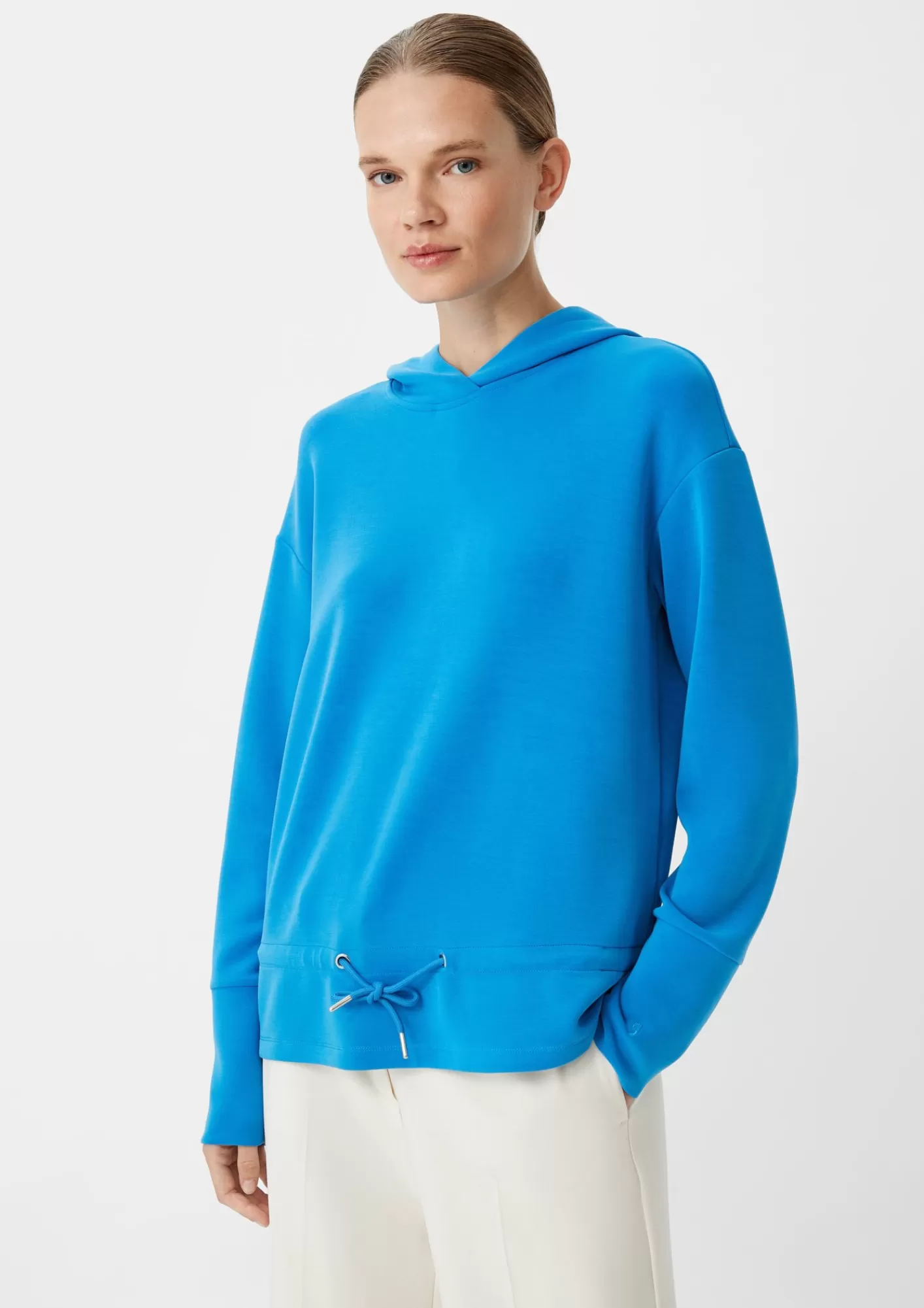 Sale Comma Sweatshirt Aus Scuba