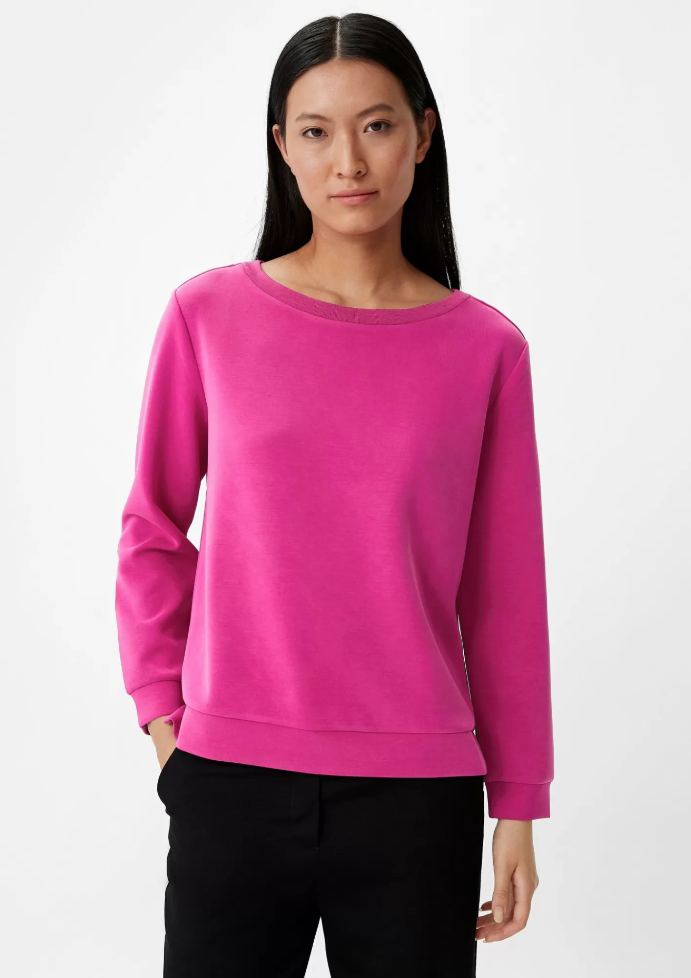 Flash Sale Comma Sweatshirt Aus Scuba
