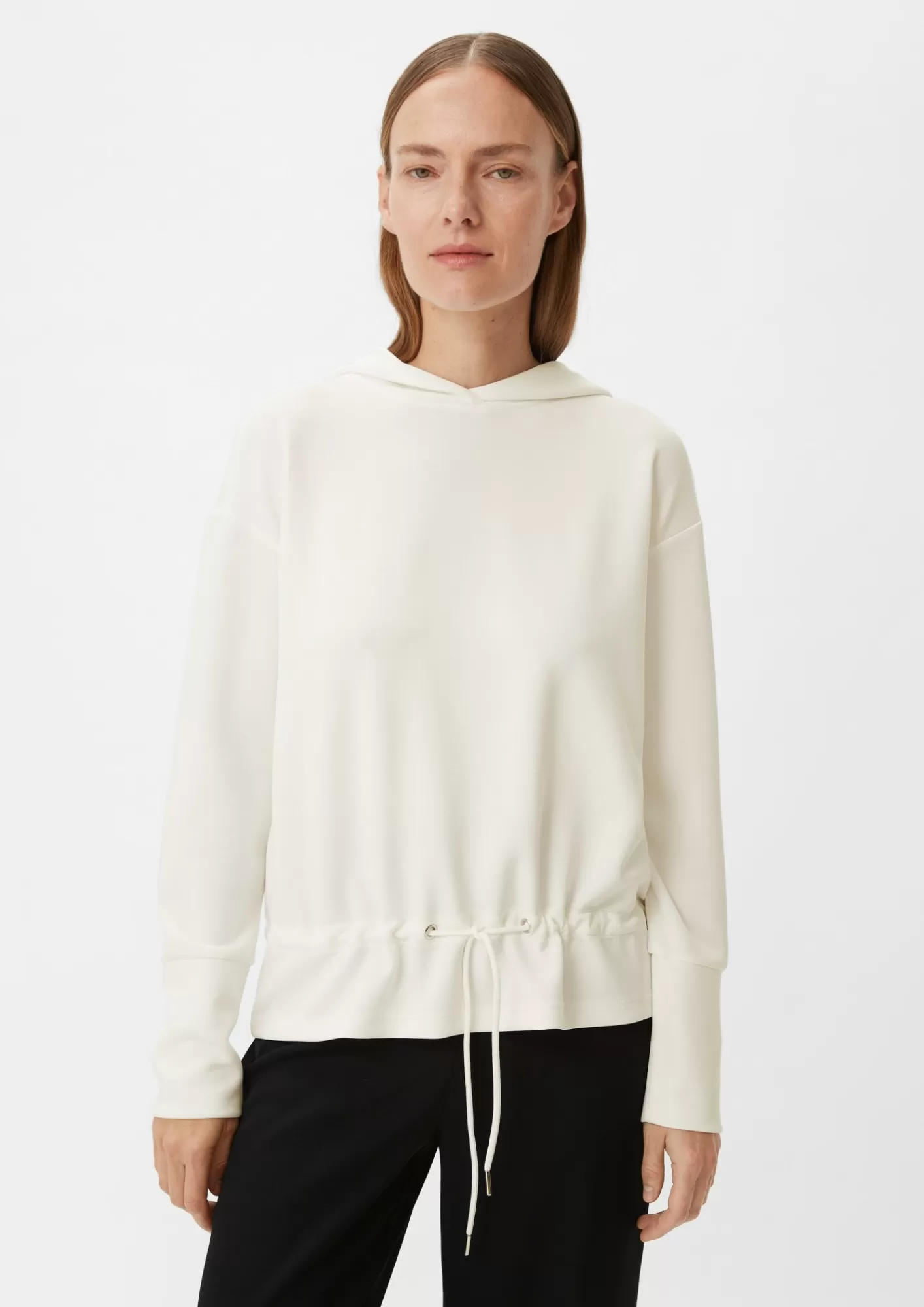 Fashion Comma Sweatshirt Aus Scuba