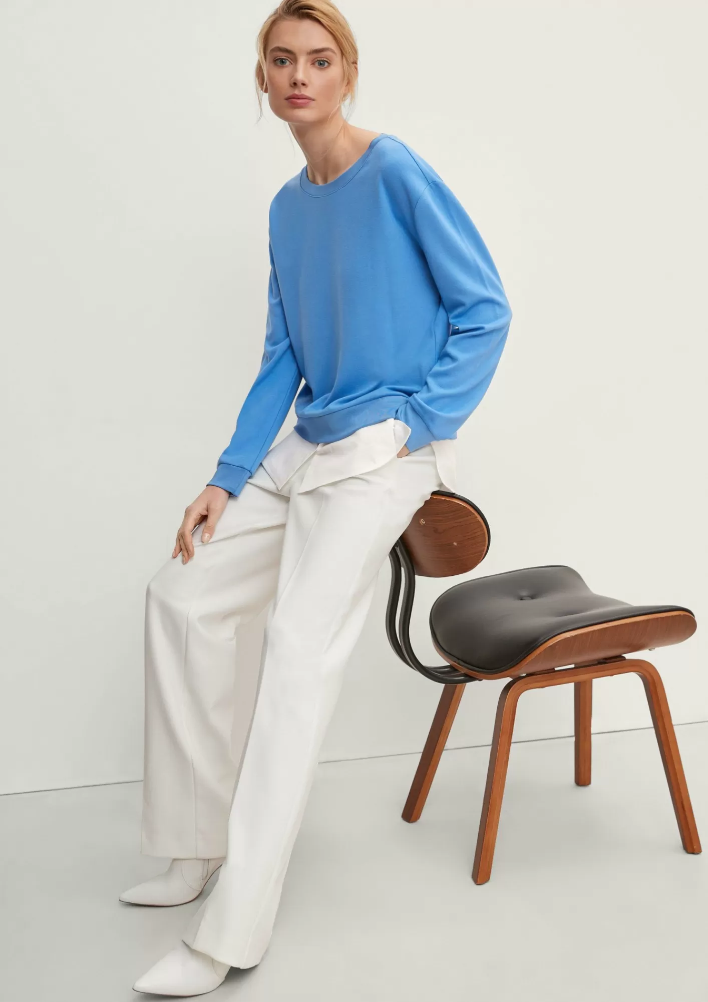 Discount Comma Sweatshirt Im Layer-Look