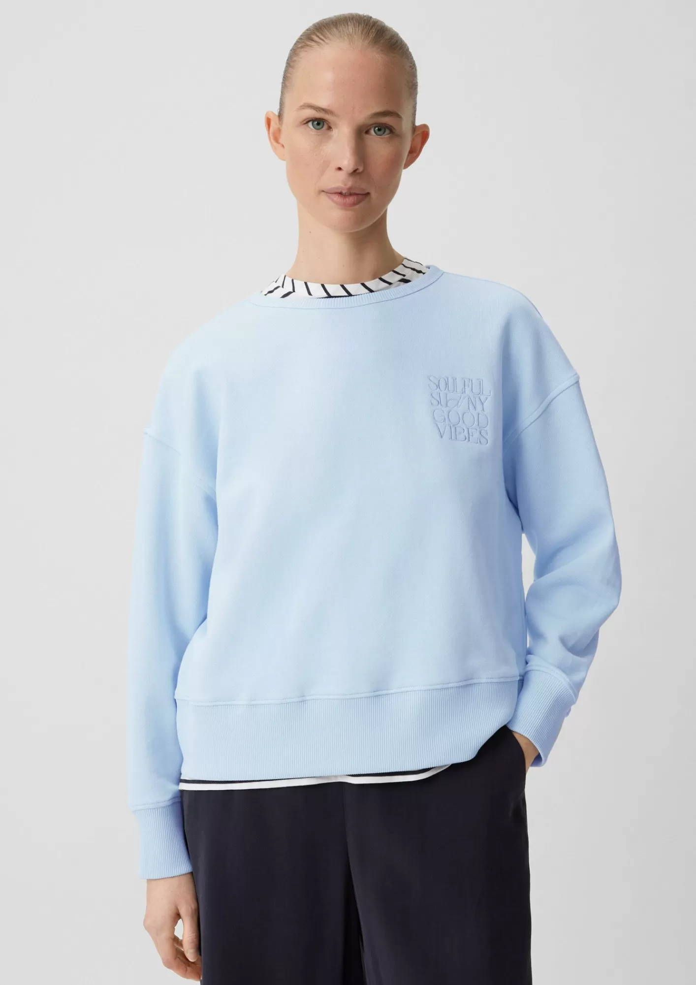 Cheap Comma Sweatshirt Im Relaxed Fit