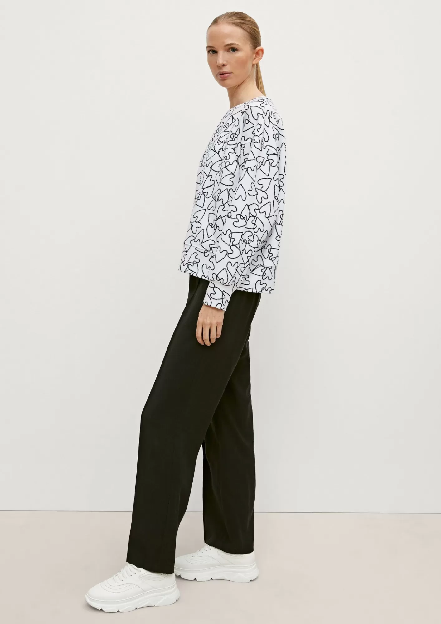 Cheap Comma Sweatshirt Im Relaxed Fit