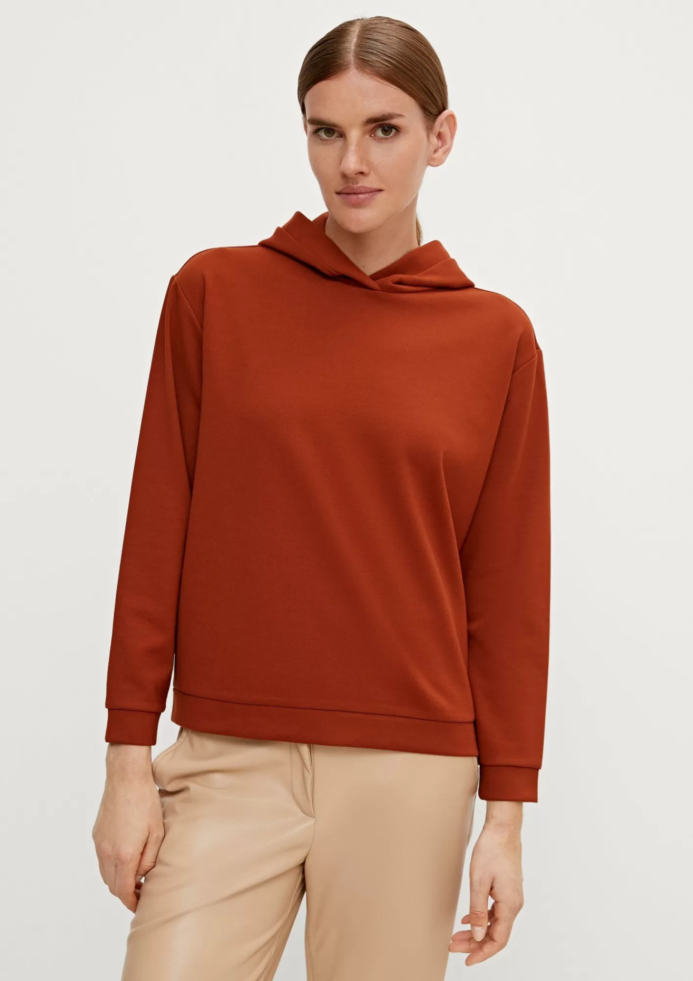 Clearance Comma Sweatshirt Mit Kapuze