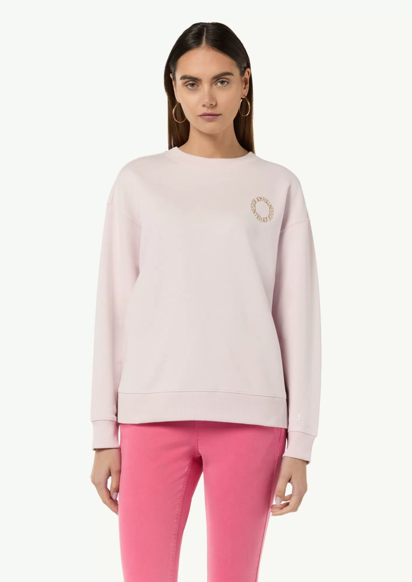 Shop Comma Sweatshirt Mit Ruckenstickerei