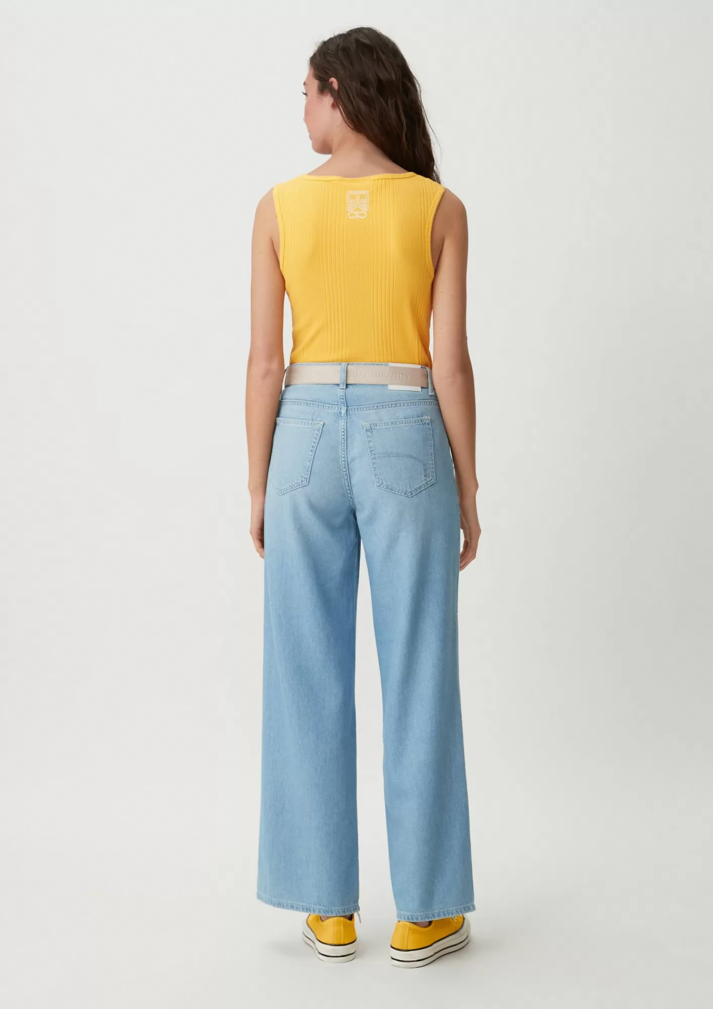 Outlet Comma Top Aus Baumwollmix