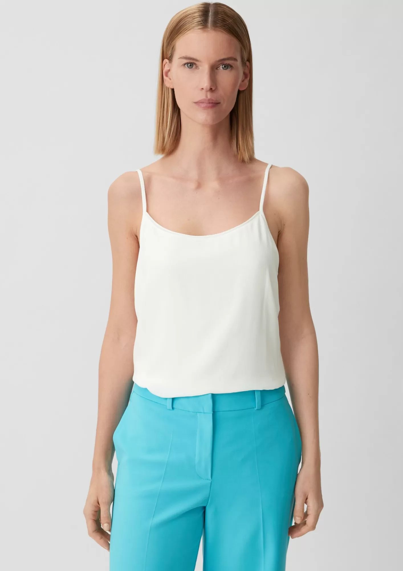 Flash Sale Comma Top Im Fabricmix