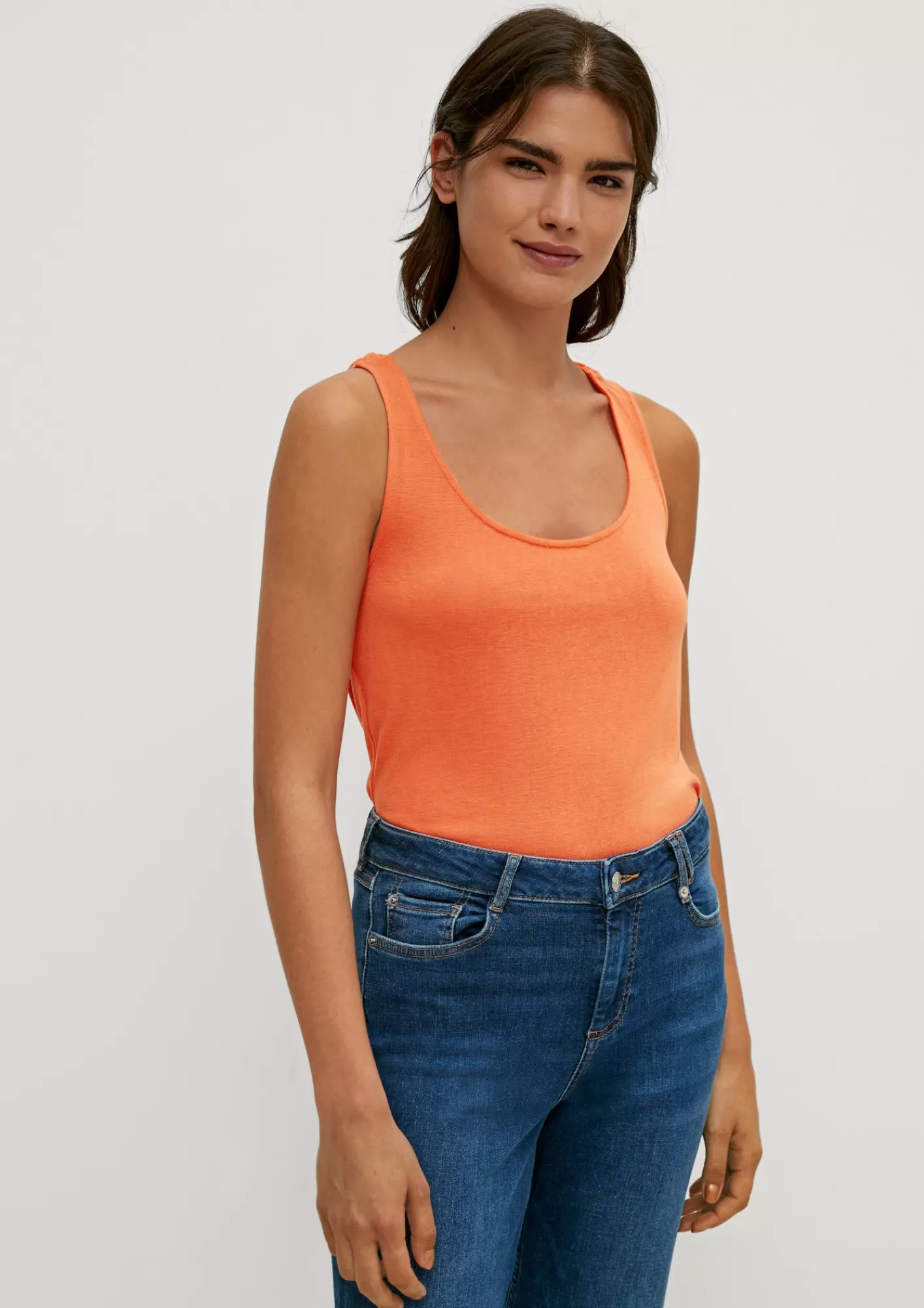Flash Sale Comma Top Mit Geflochtenem Racerback