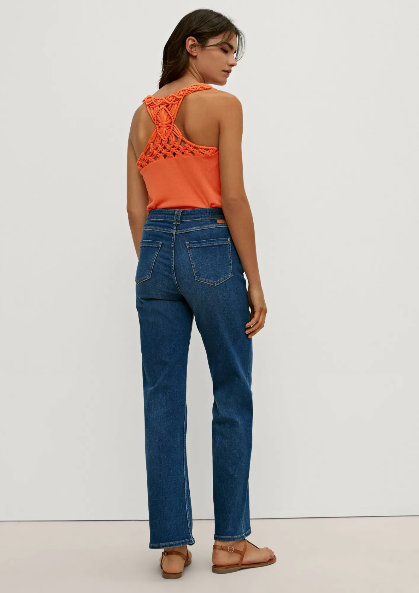 Flash Sale Comma Top Mit Geflochtenem Racerback