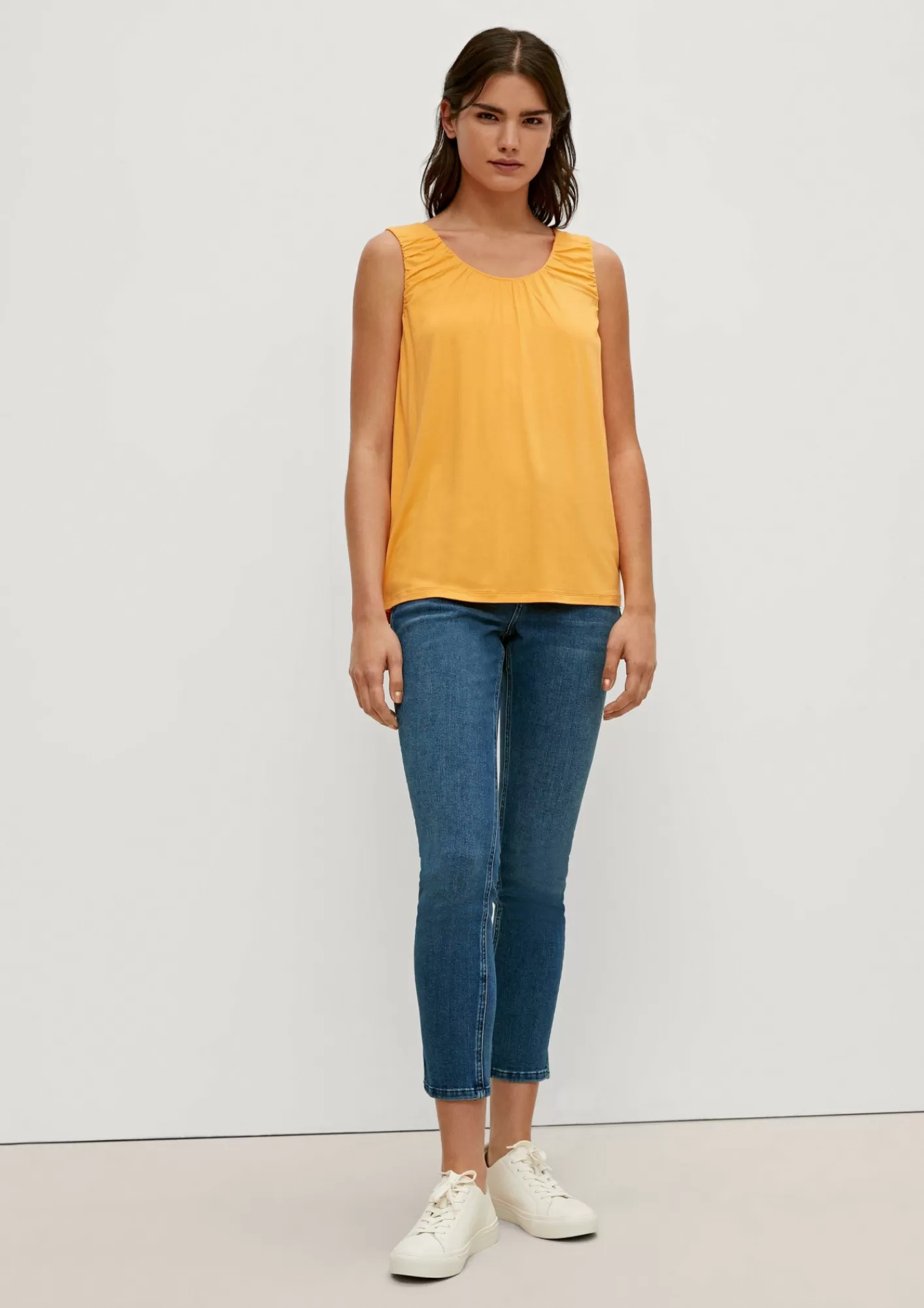 Hot Comma Top Mit Raffdetail