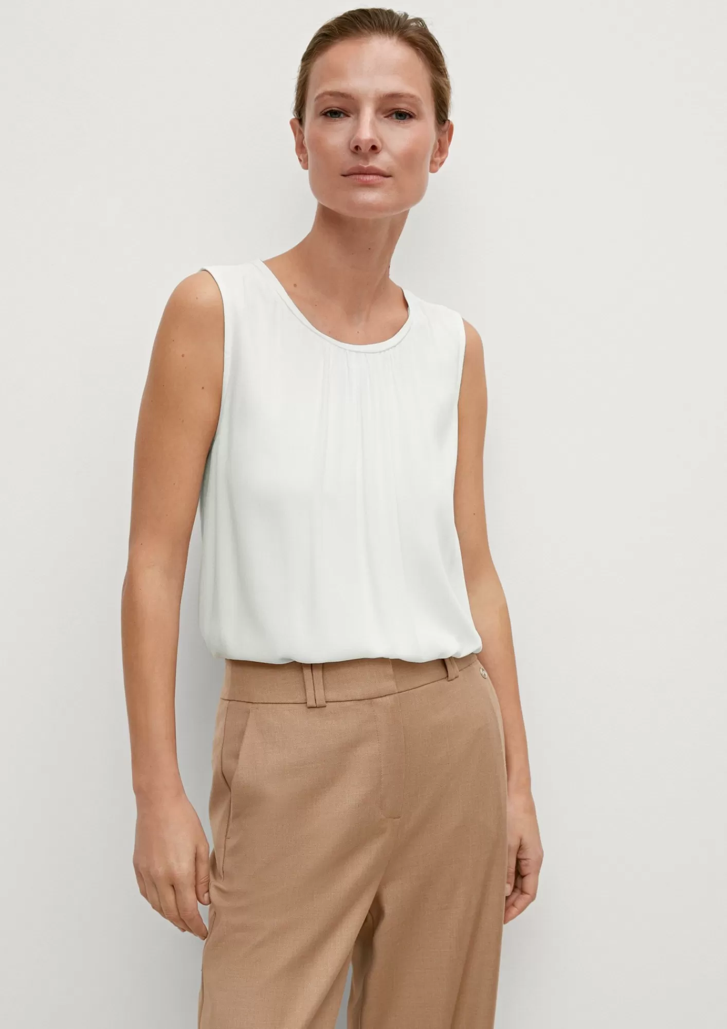 Cheap Comma Top Mit U-Ausschnitt