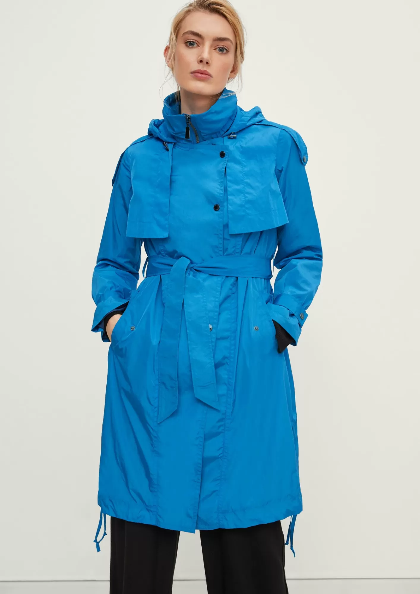 Hot Comma Trenchcoat Aus Nylon