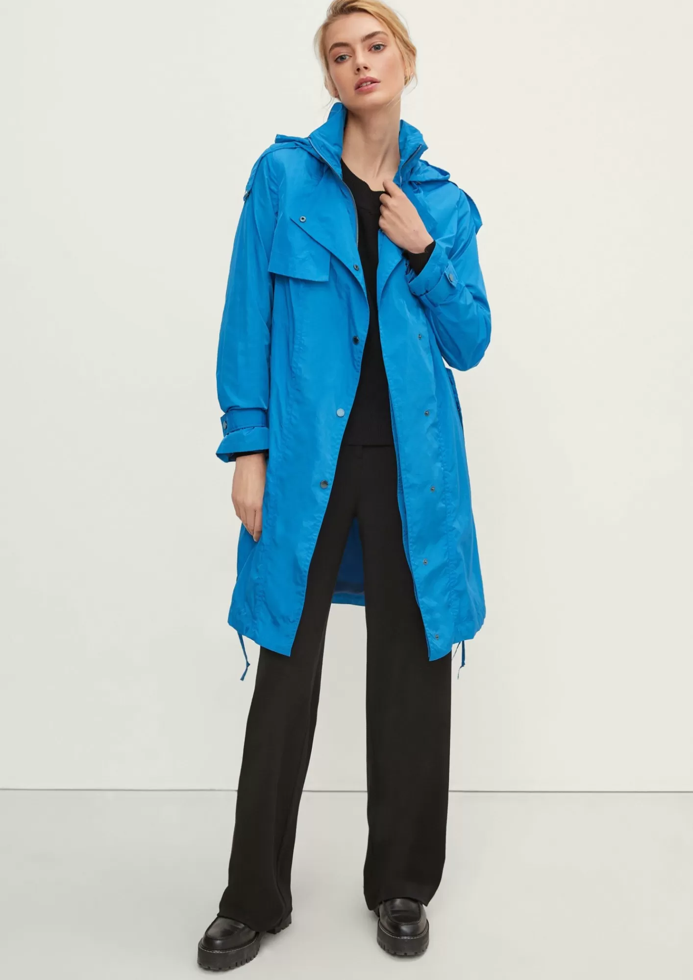 Hot Comma Trenchcoat Aus Nylon