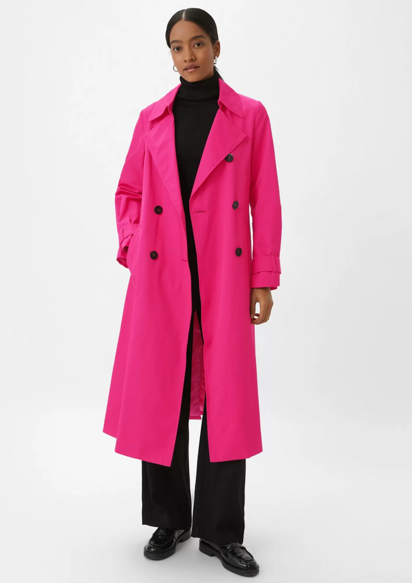 Cheap Comma Trenchcoat Mit Bindegurtel