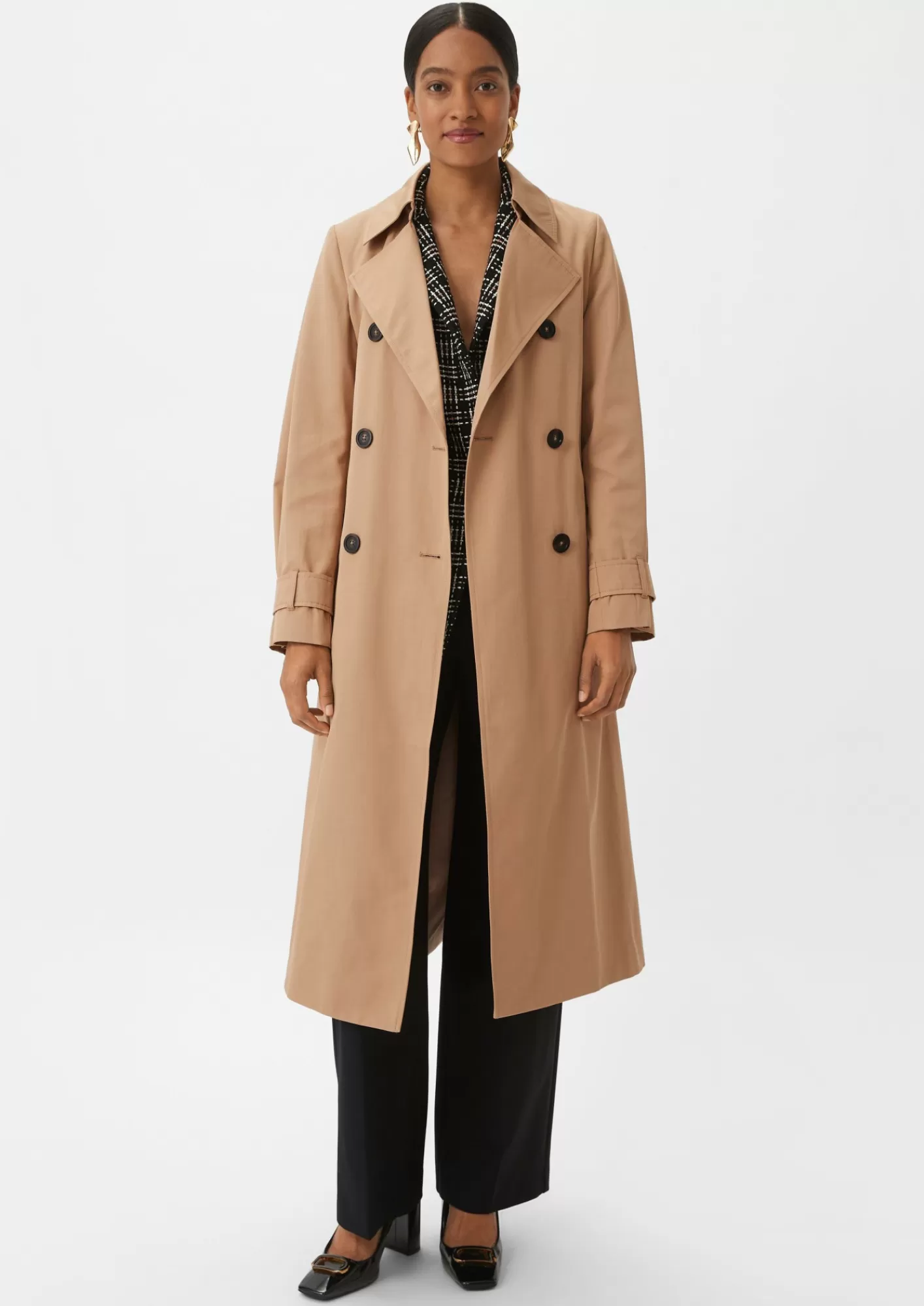 Flash Sale Comma Trenchcoat Mit Bindegurtel