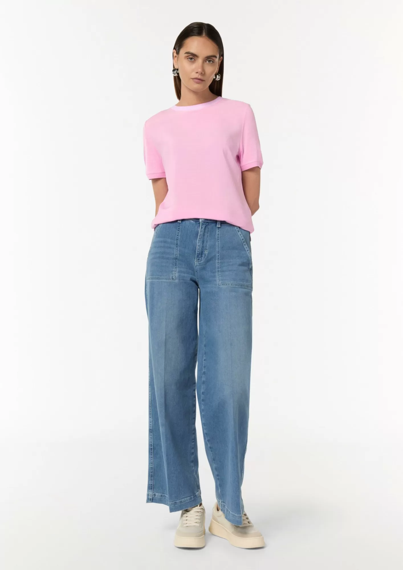 Discount Comma T-Shirt Aus Viskose