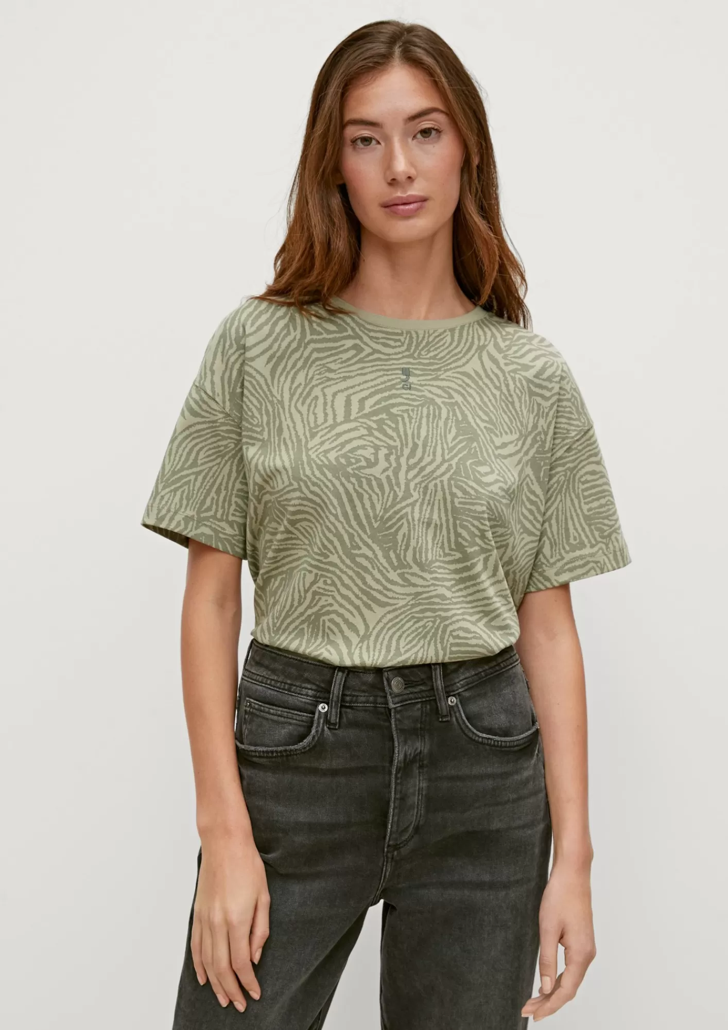 Store Comma T-Shirt Im Loose Fit