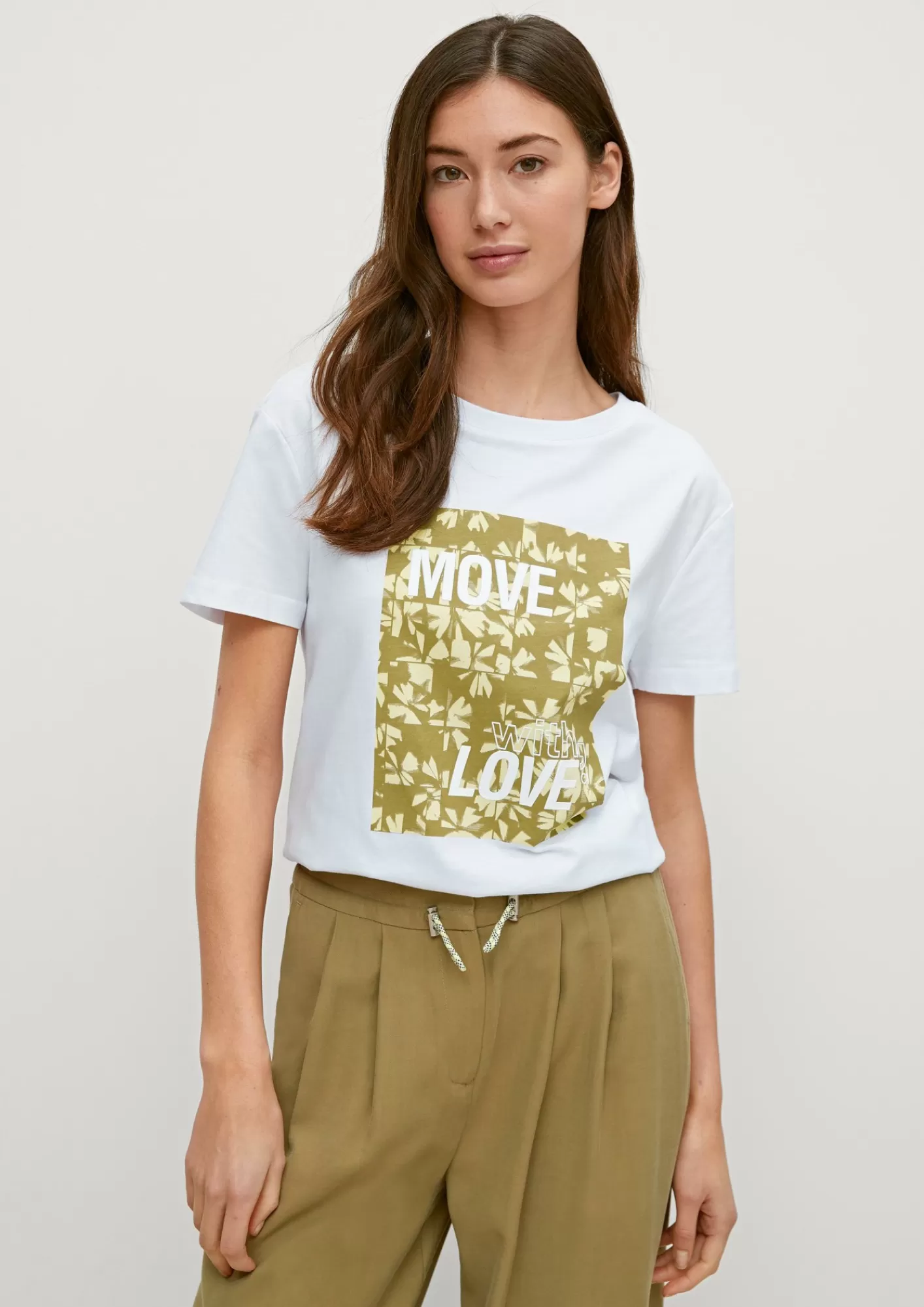 Hot Comma T-Shirt Mit Artwork