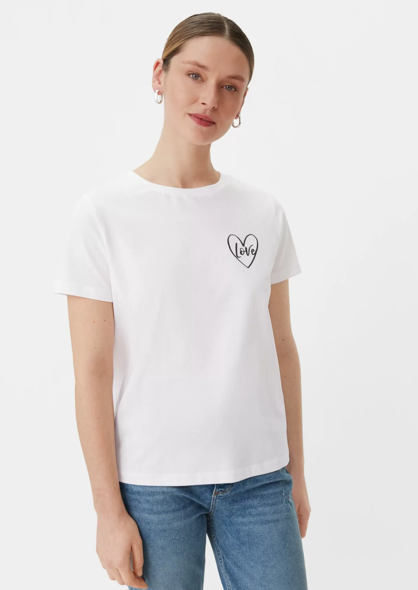 Shop Comma T-Shirt Mit Frontprint