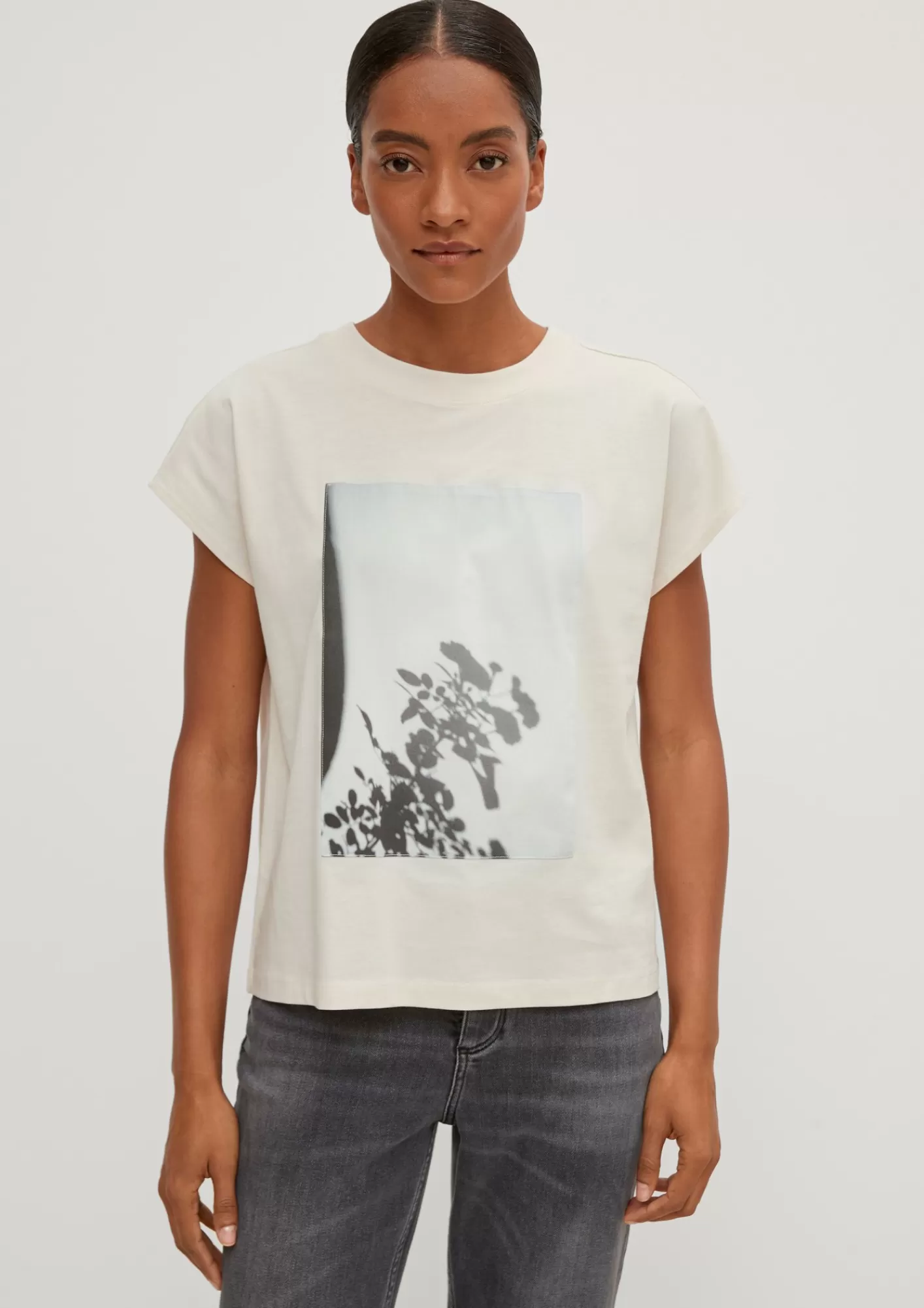 Store Comma T-Shirt Mit Frontprint