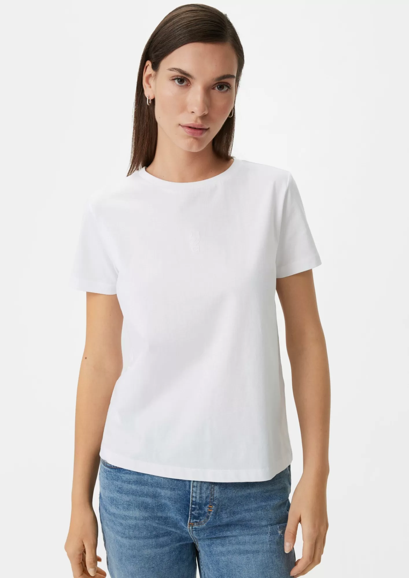 Cheap Comma T-Shirt Mit Frontprint