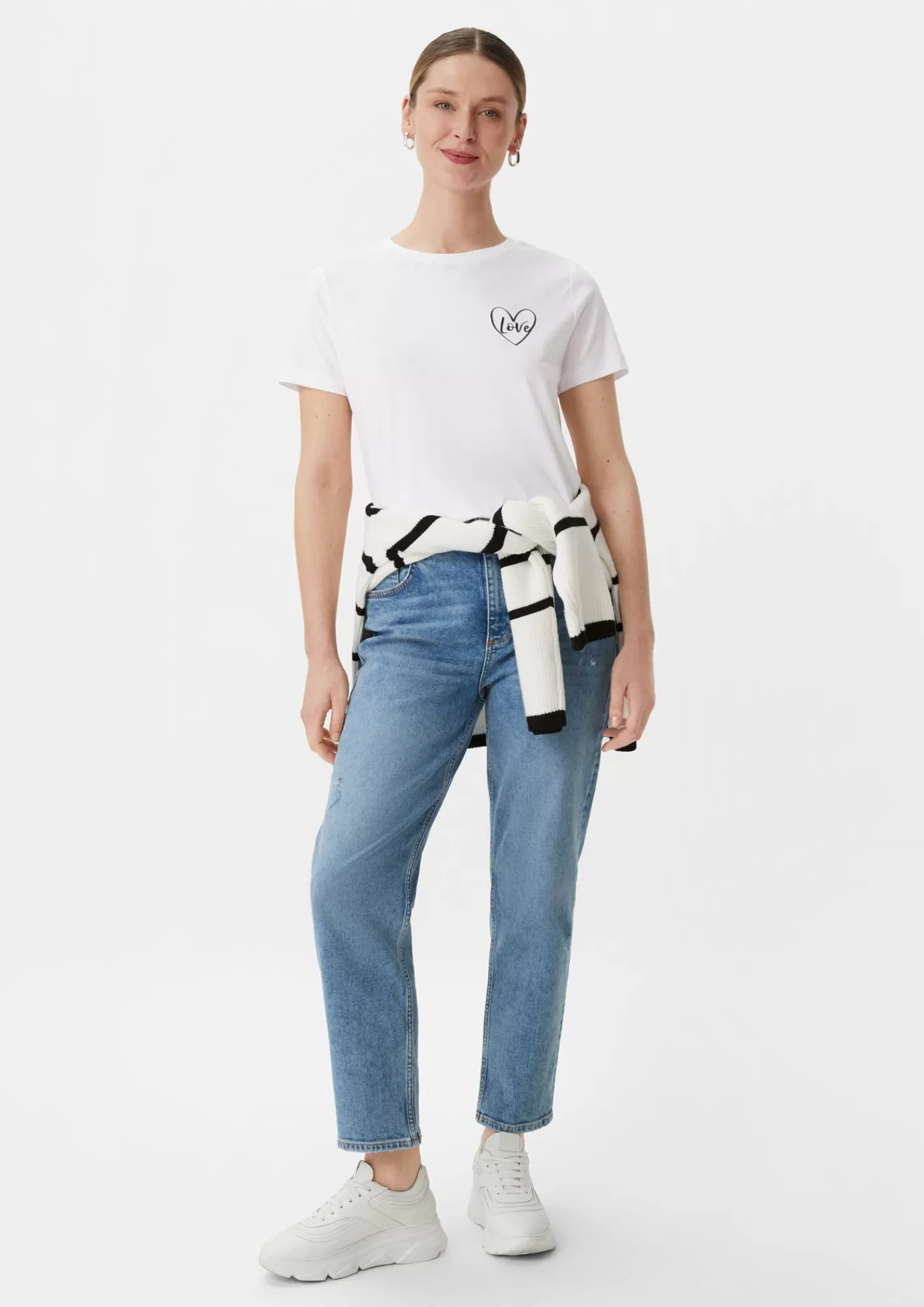 Shop Comma T-Shirt Mit Frontprint