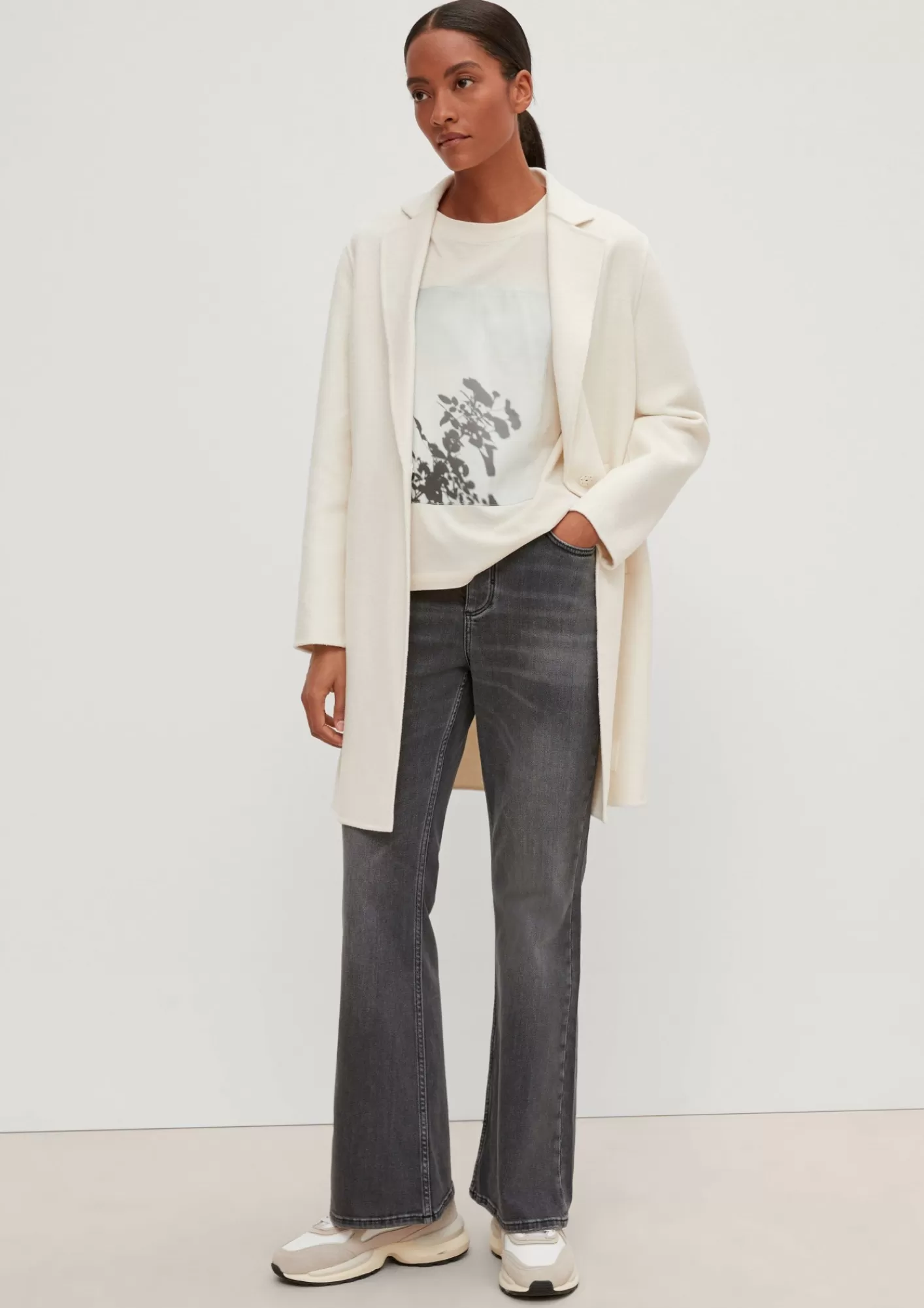 Store Comma T-Shirt Mit Frontprint