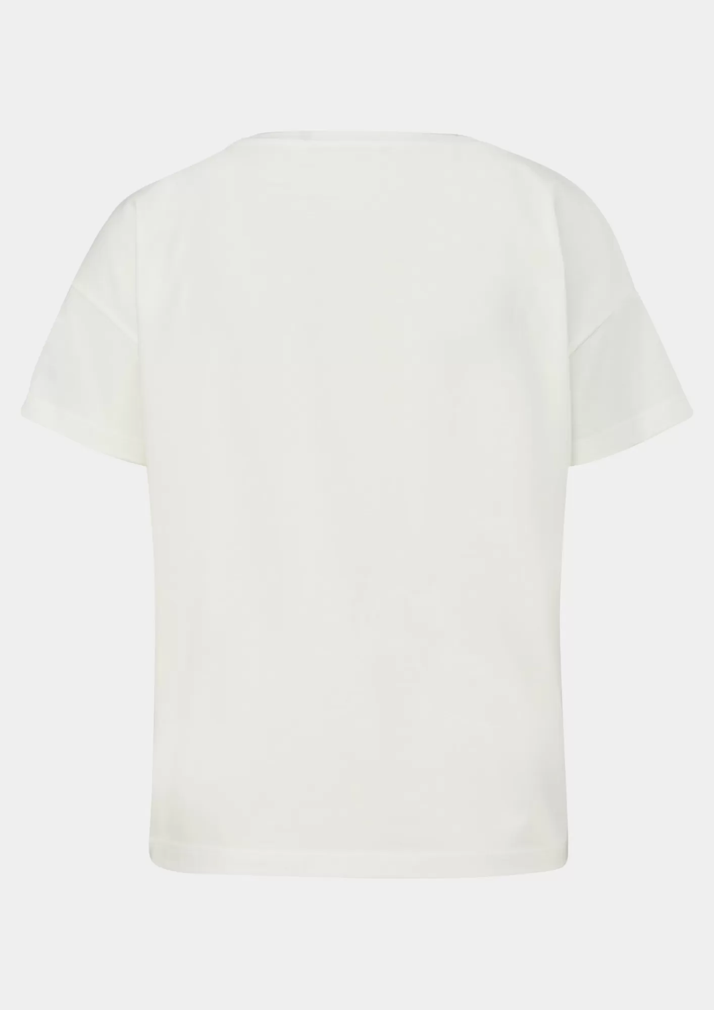 Outlet Comma T-Shirt Mit Frontprint Im Boxy Cut