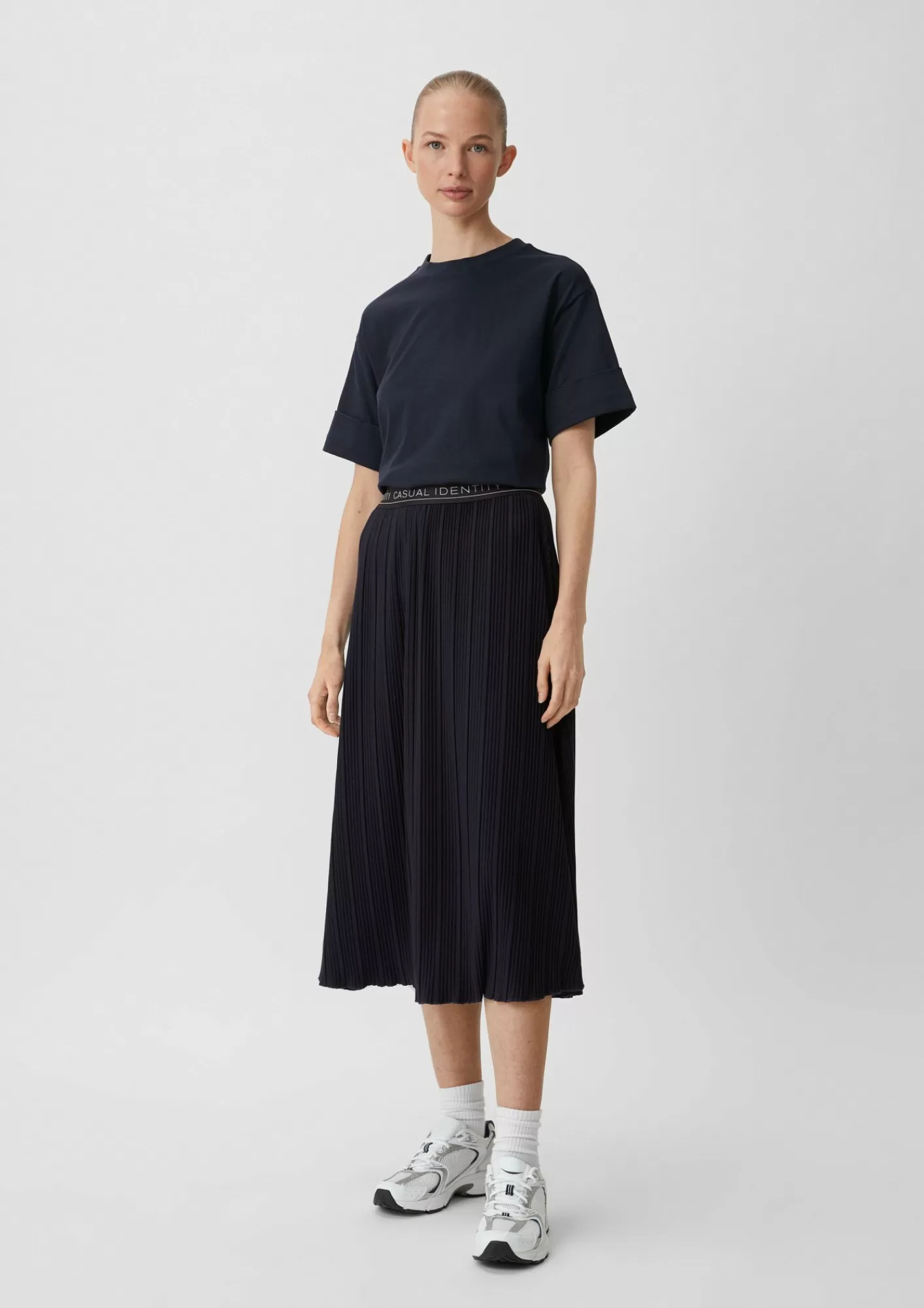 Best Sale Comma T-Shirt Mit Stickdetail