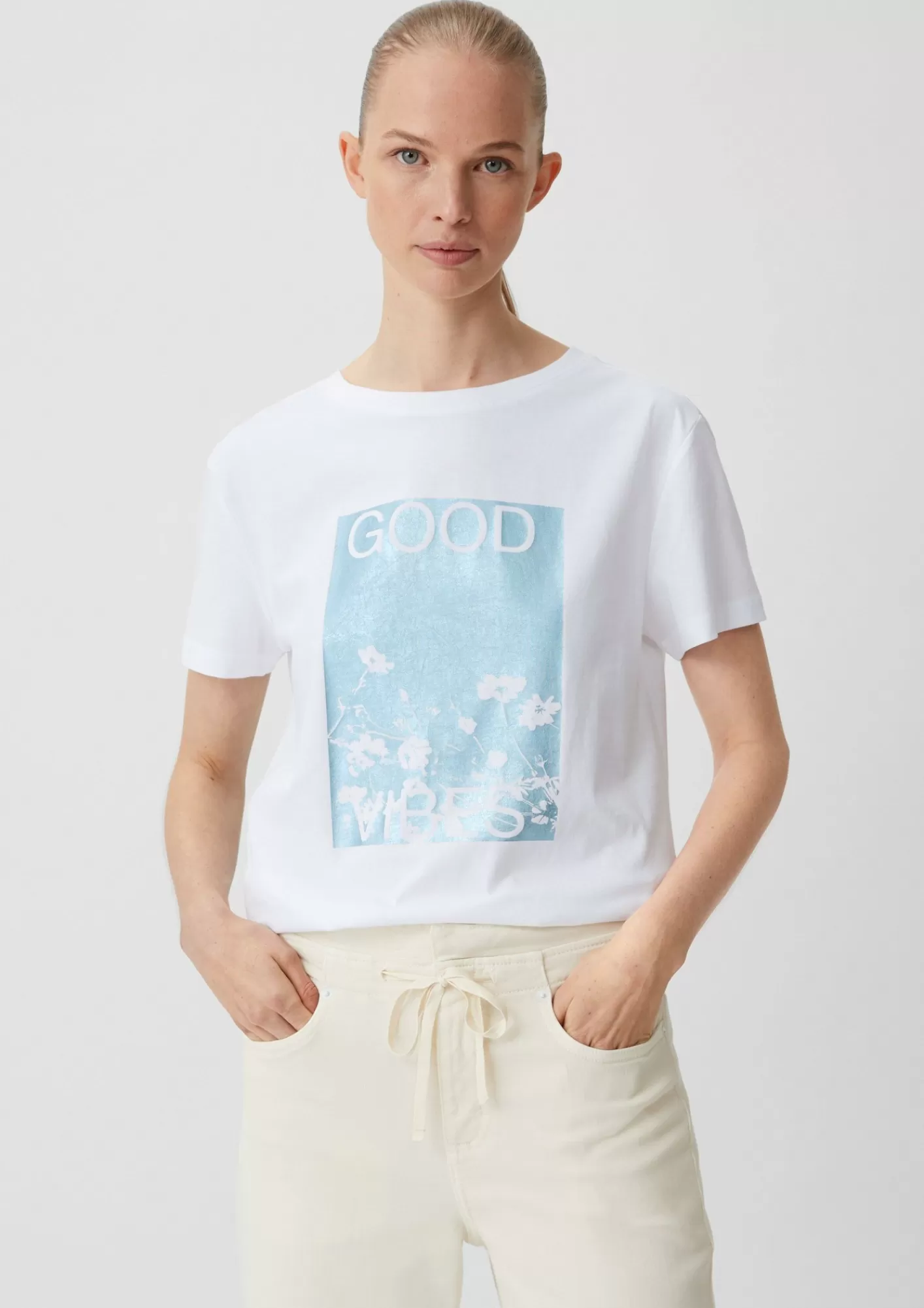 Shop Comma T-Shirt Mit Stickerei