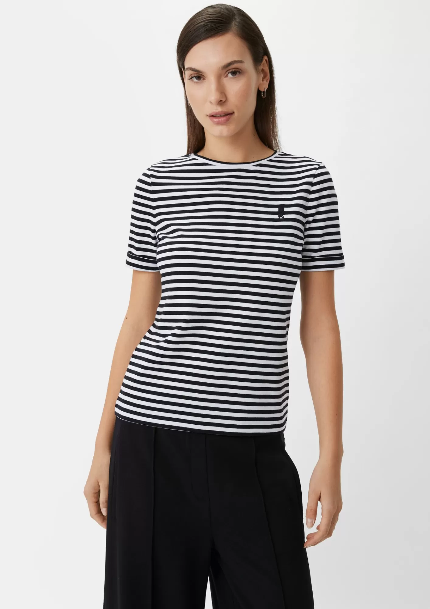 Shop Comma T-Shirt Mit Streifen