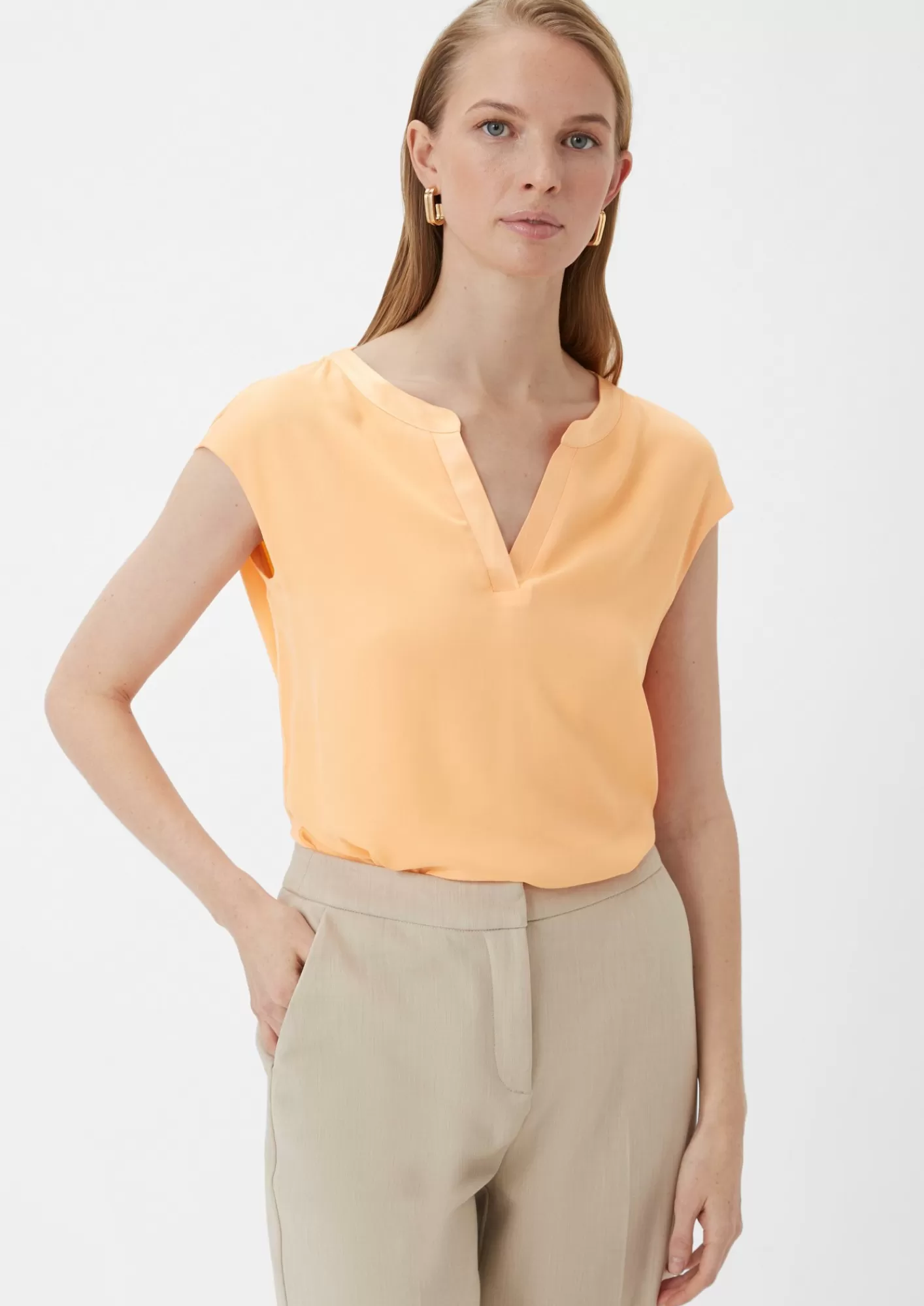 Store Comma T-Shirt Mit Tunika-Ausschnitt