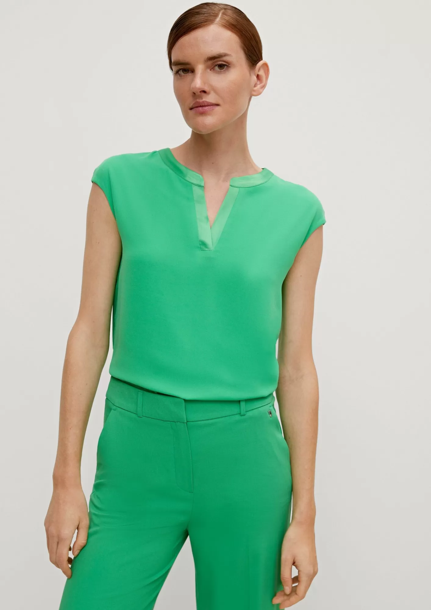 Shop Comma T-Shirt Mit Tunika-Ausschnitt
