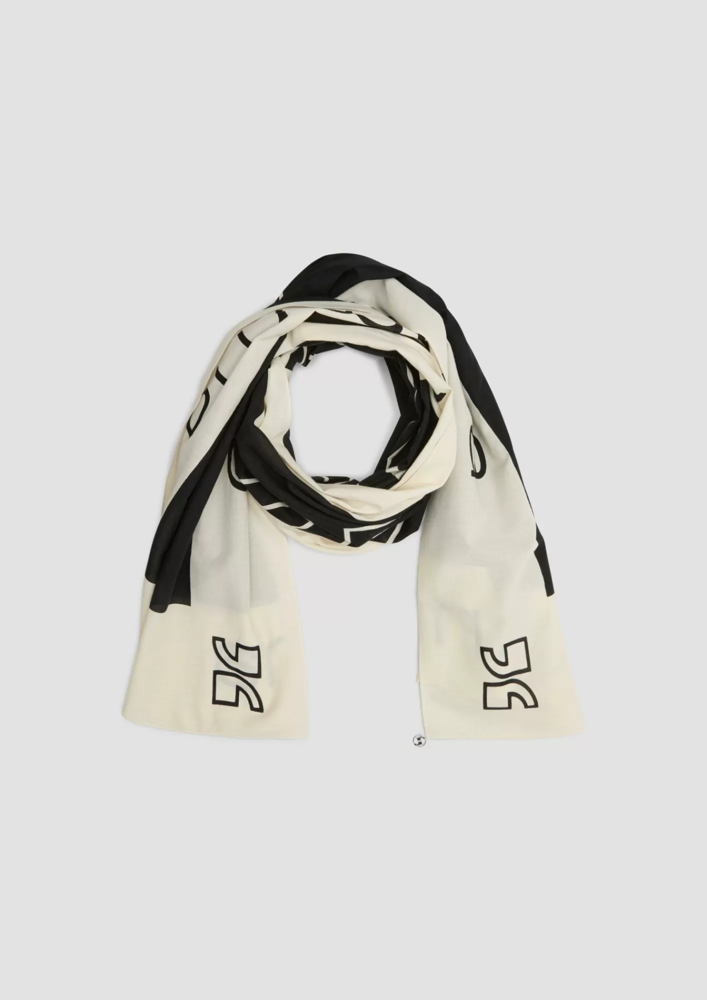 Cheap Comma Tuch Mit Logo-Print