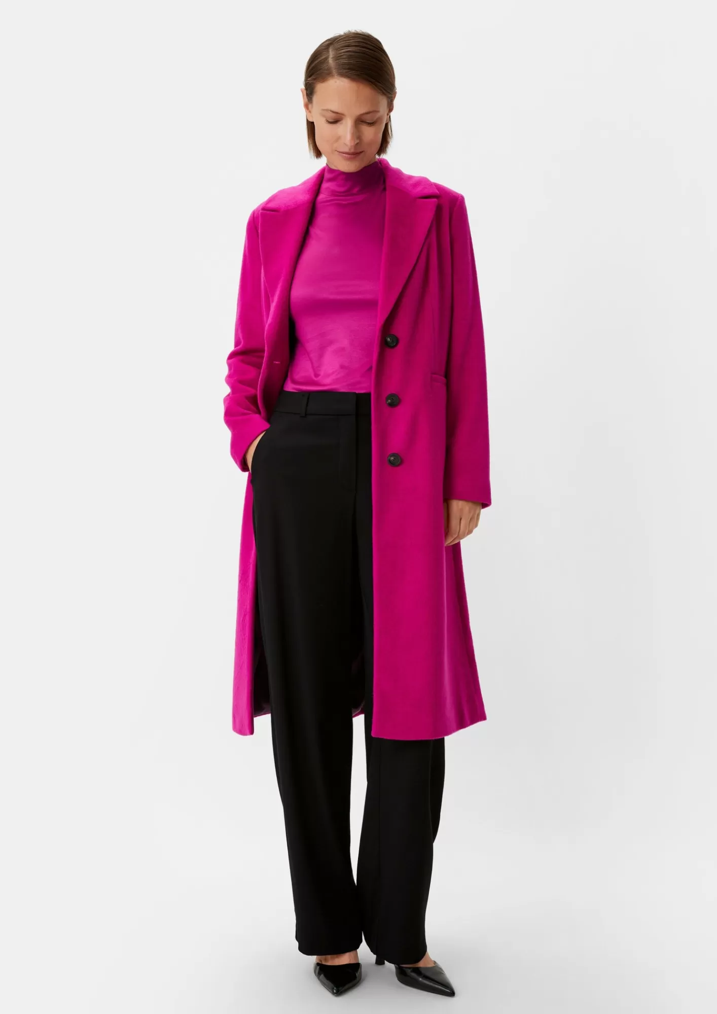 Clearance Comma Turtleneck Aus Reiner Viskose