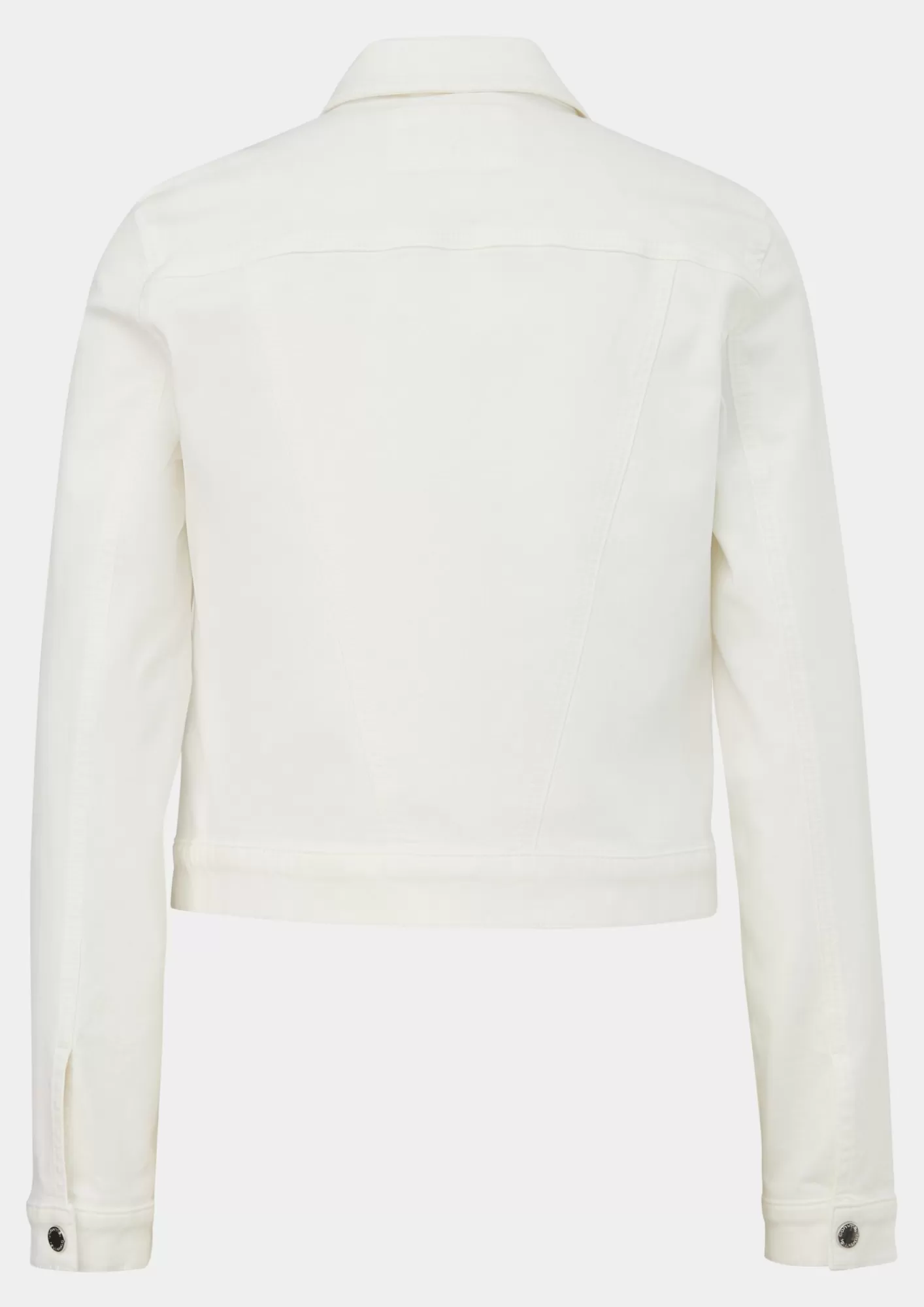 Shop Comma Verkurzte Jeansjacke Aus Baumwollmix