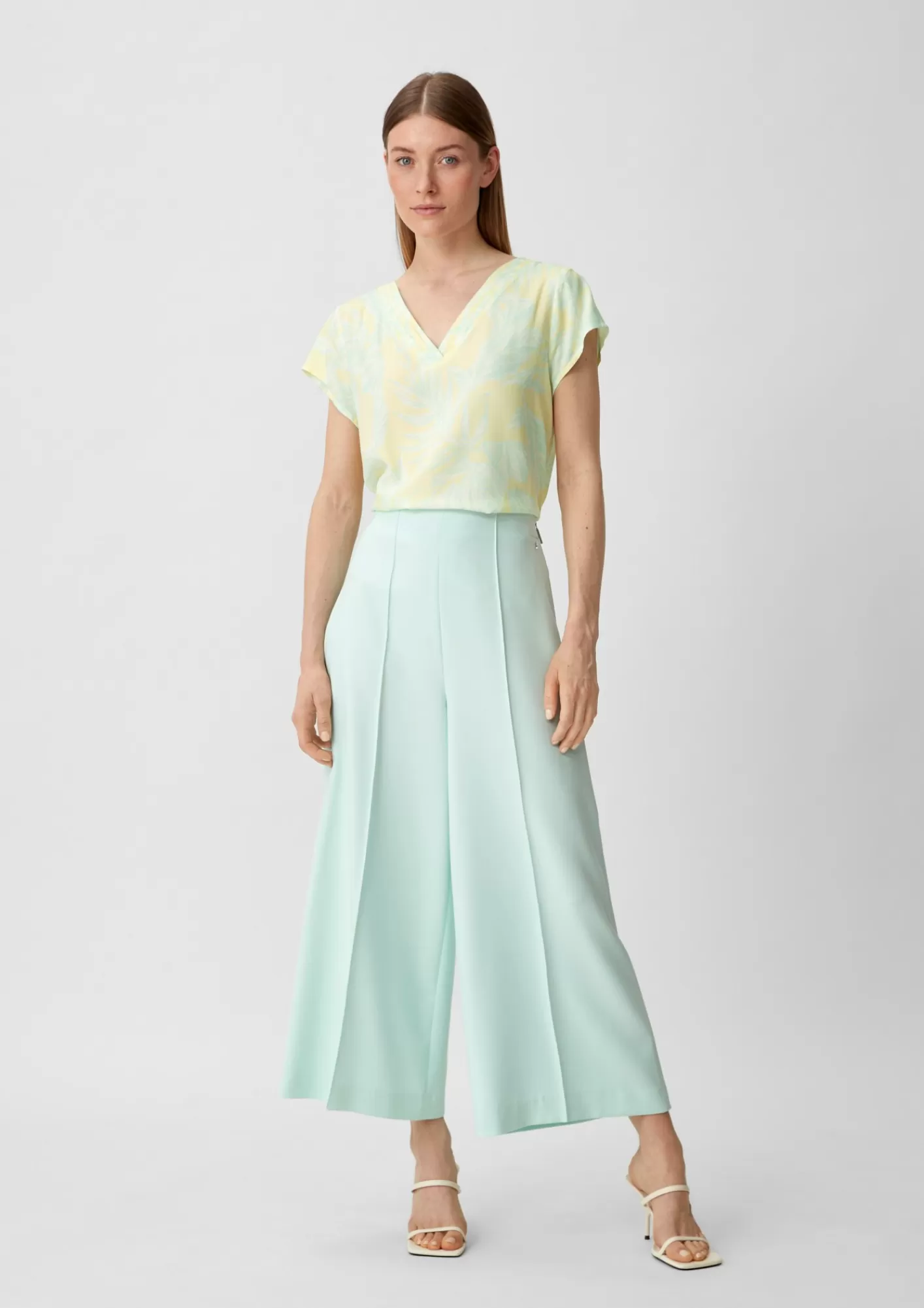Best Comma Viskosebluse Mit Pintucks
