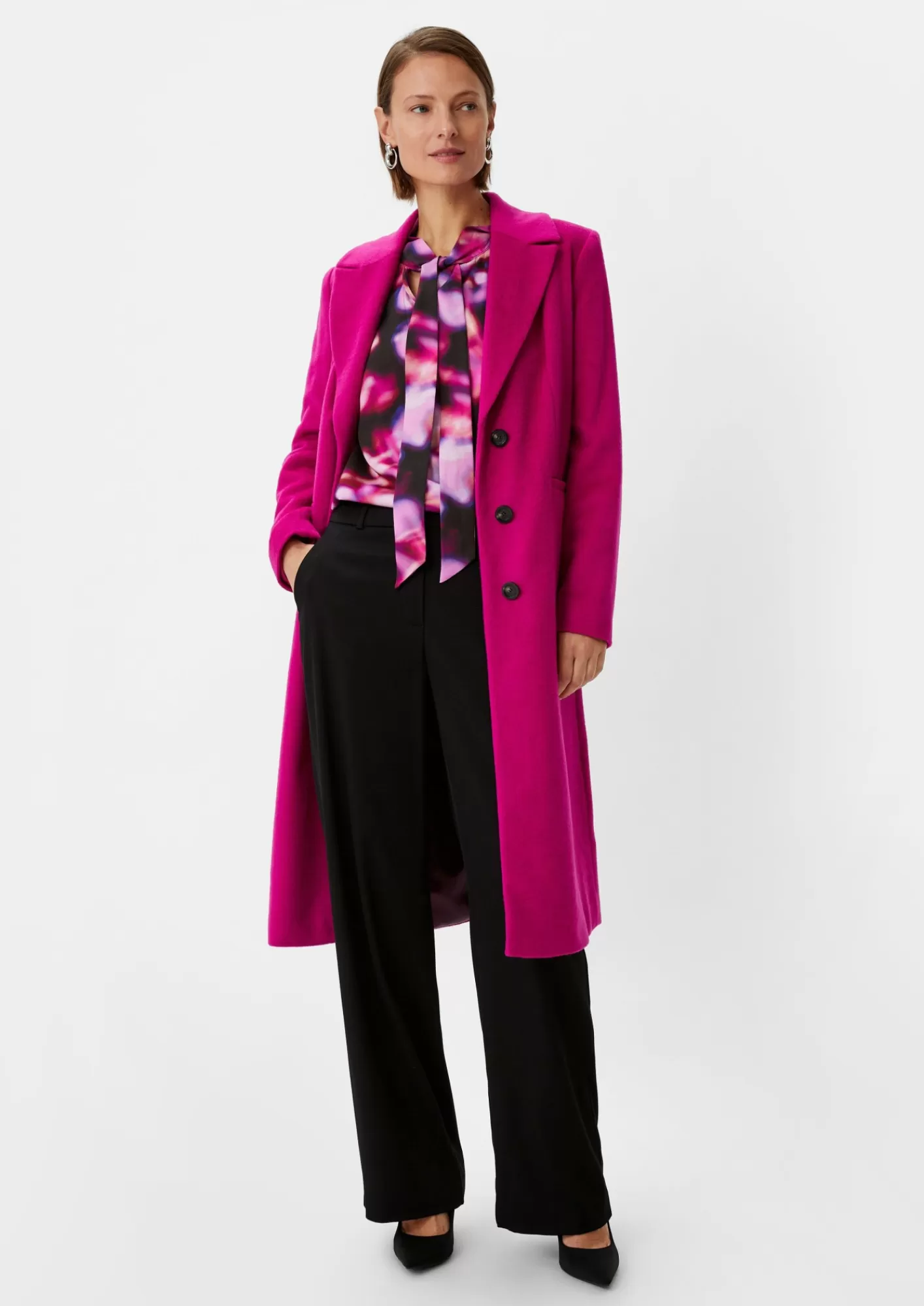 Shop Comma Viskosebluse Mit Schluppe