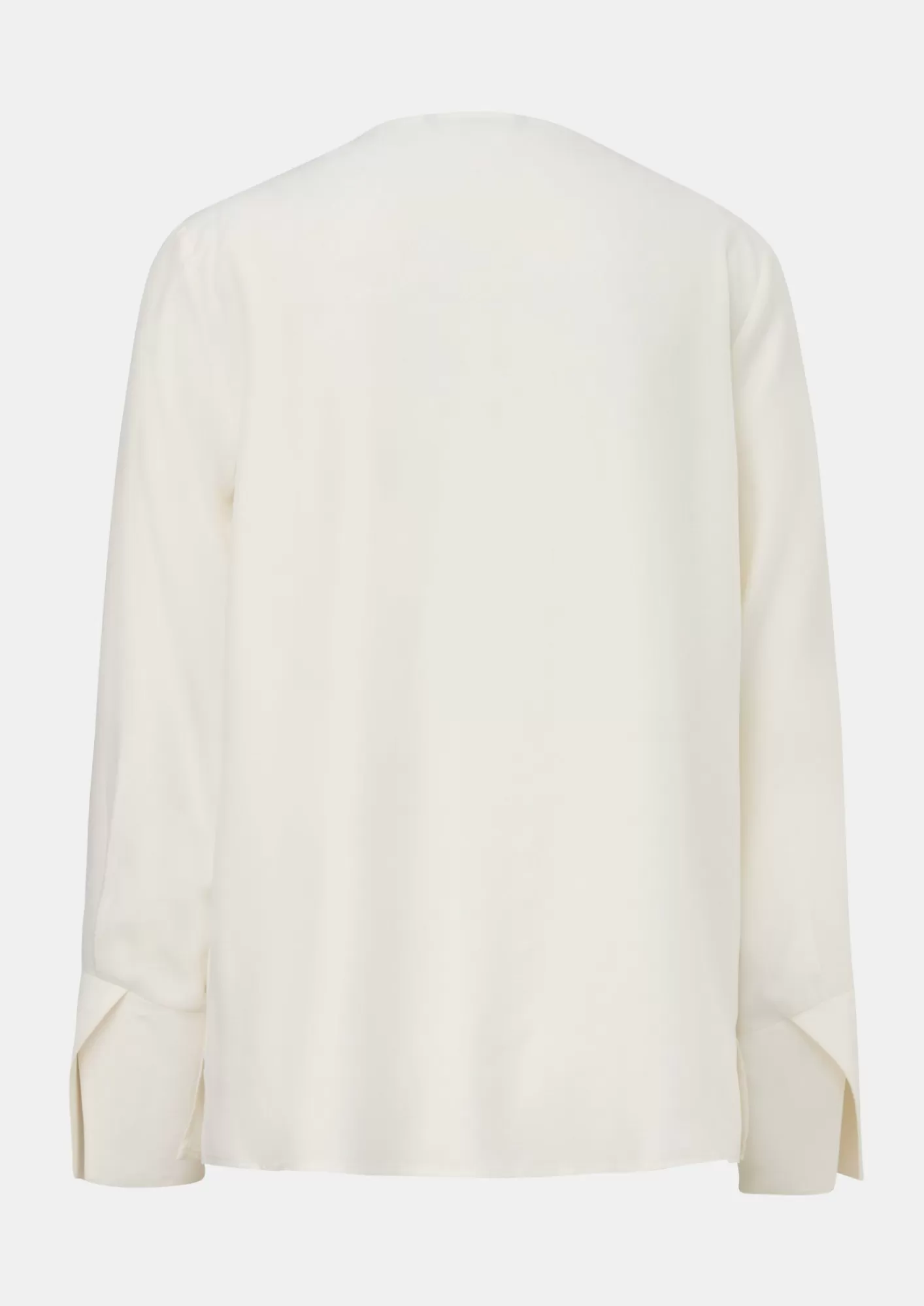 New Comma Viskosebluse Mit V-Ausschnitt