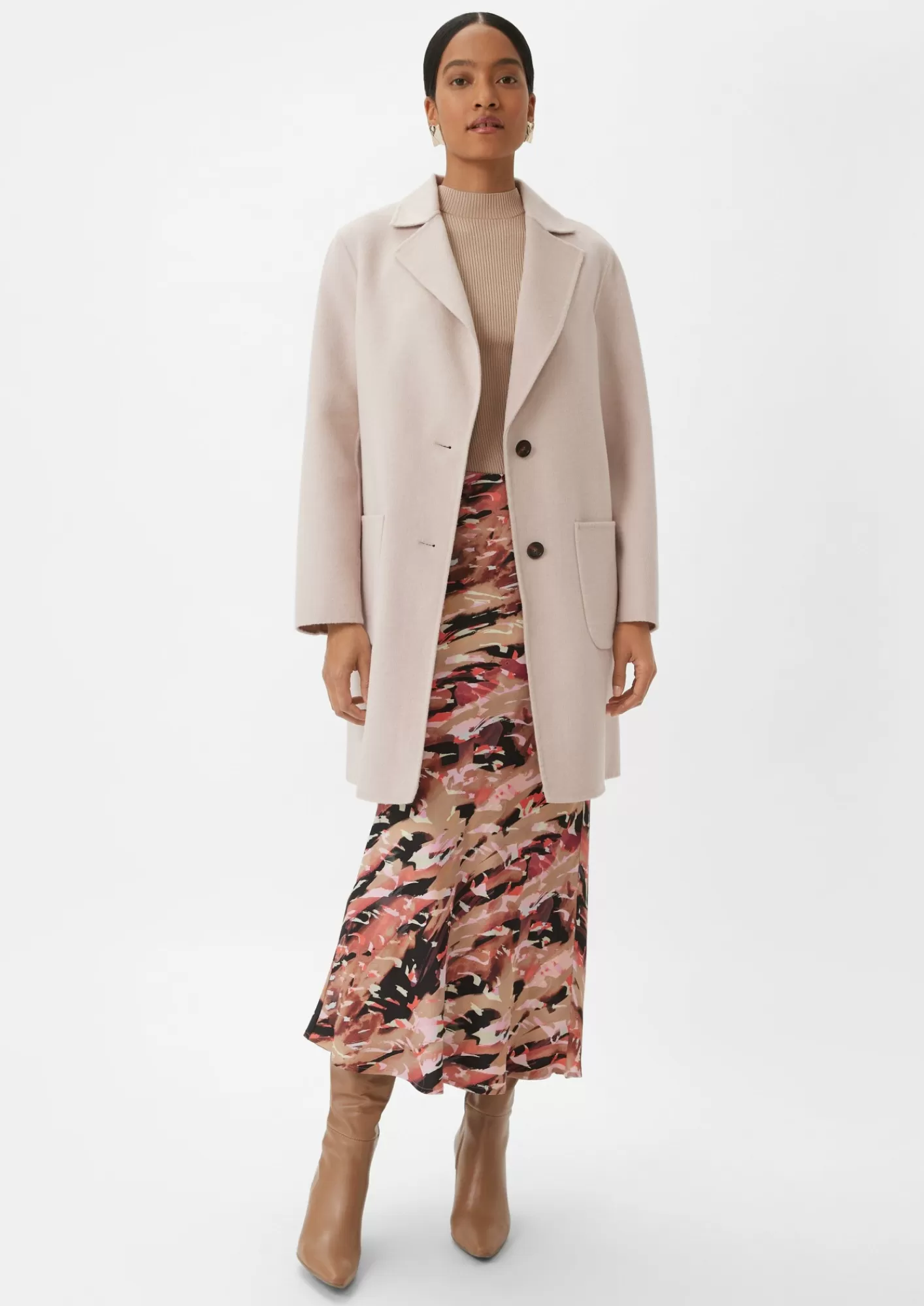 Fashion Comma WollMäntel Im Loose Fit